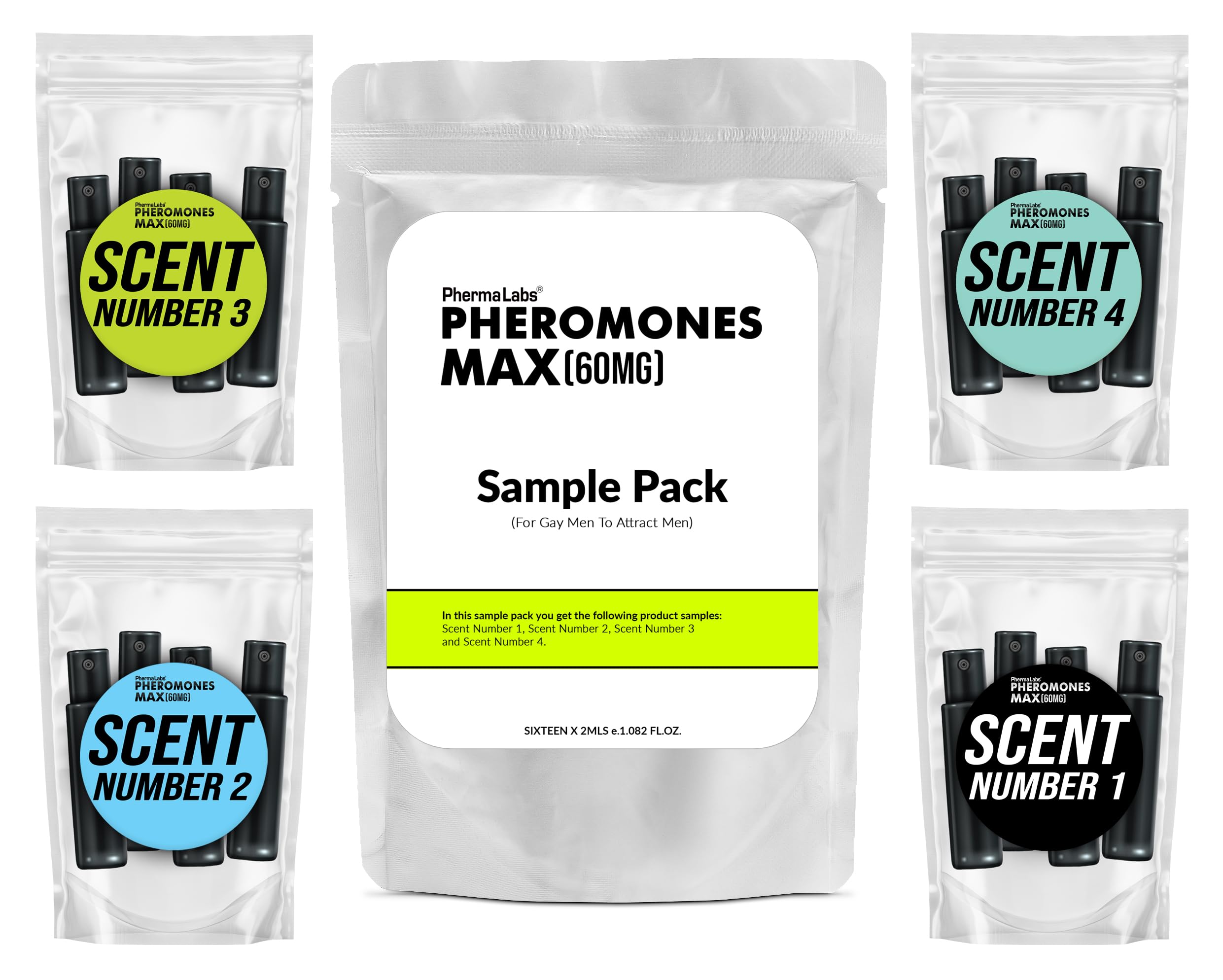 Pheromones MAX Pack Bundle for Gay Men - Premium Cologne & Attraction Formula for Dating & Nightlife | Enhance Confidence & Attract Men in Clubs, Bars & Social Events