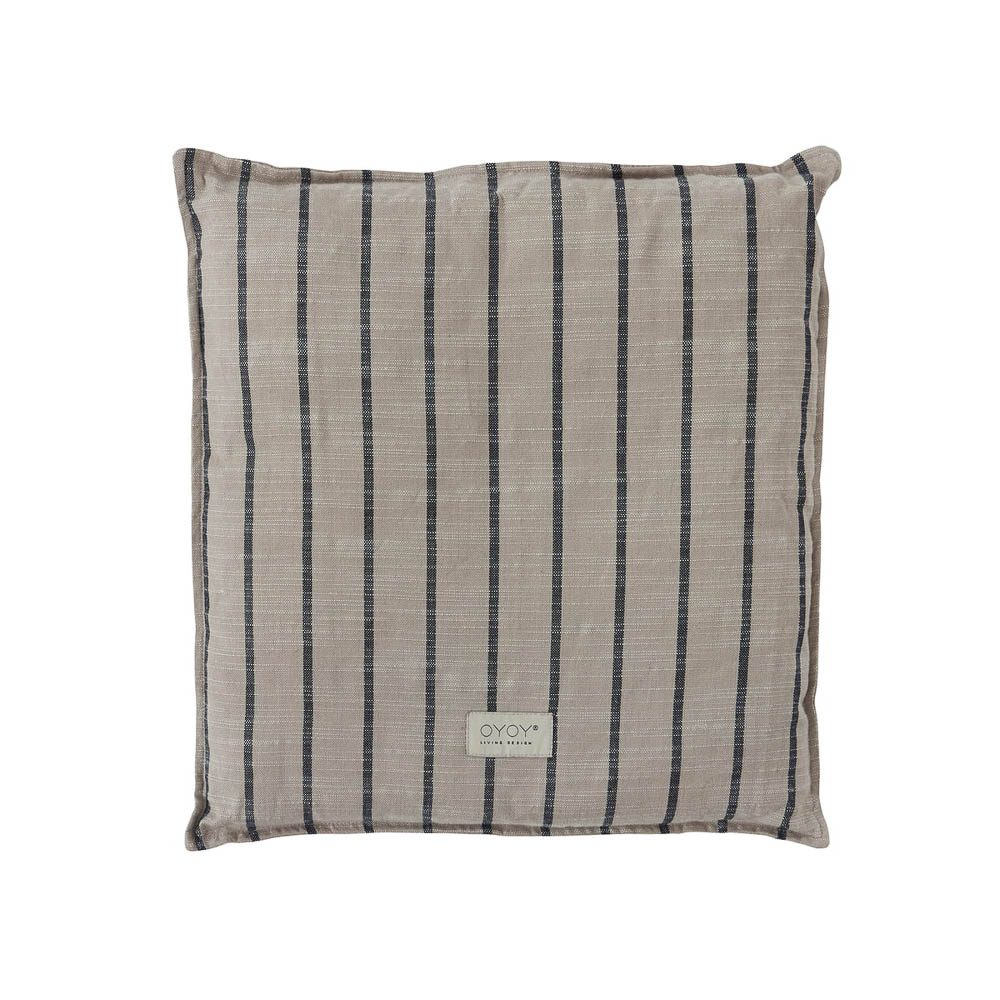 OYOY Outdoor Kyoto Square Seat Cushion 42x42cm - Water-Resistant Clay-Colored Patio Cushion for Garden, Balcony & Poolside Relaxation