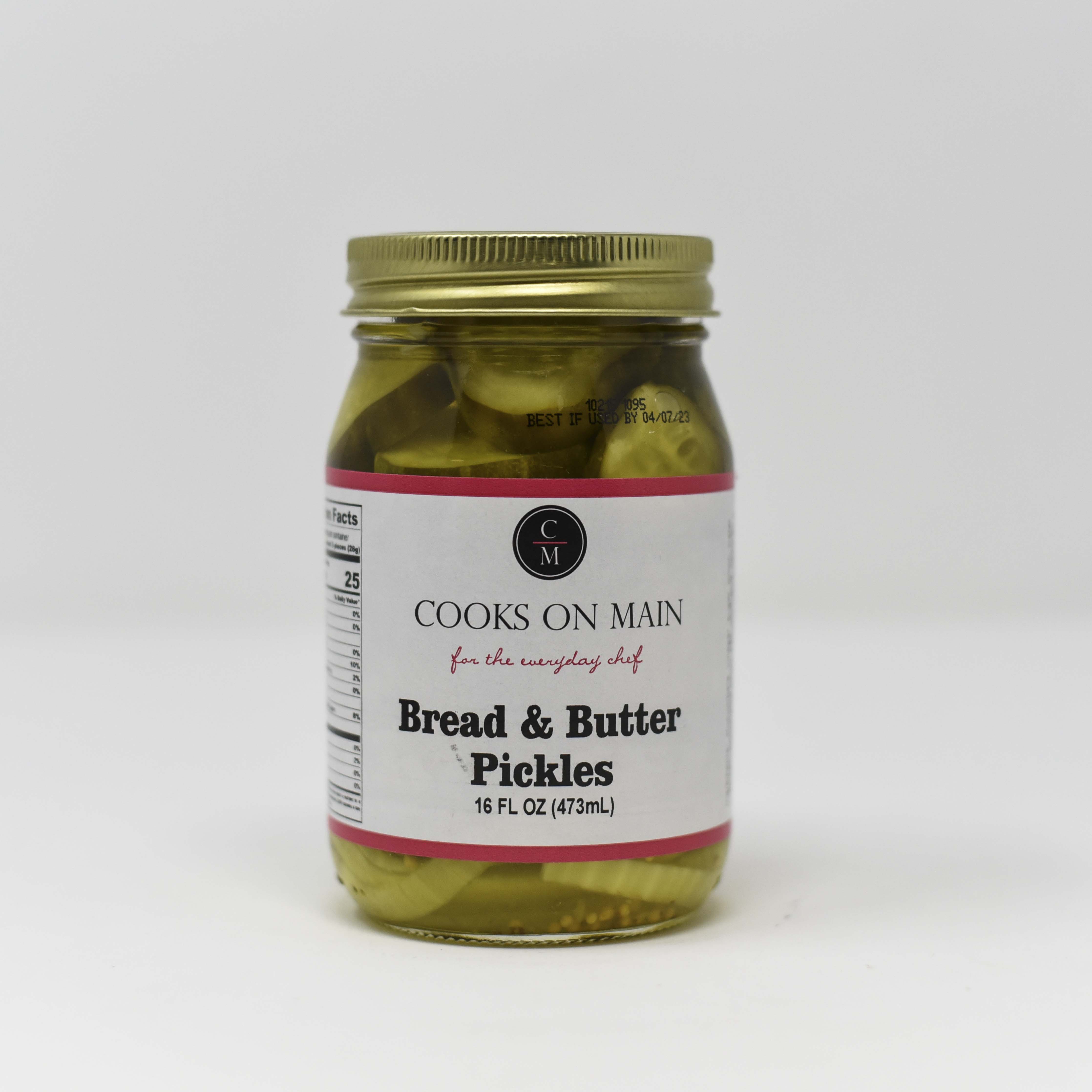 Crunchy Bread & Butter Pickles - Sweet & Tangy Homemade Flavor - Perfect for Sandwiches, Burgers & Charcuterie Boards