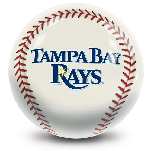 Official MLB Tampa Bay Rays Bowling Ball - 16 lbs Professional Bowling Ball for Men & Women - Perfect for League Play, Tournaments & Casual Bowling Nights