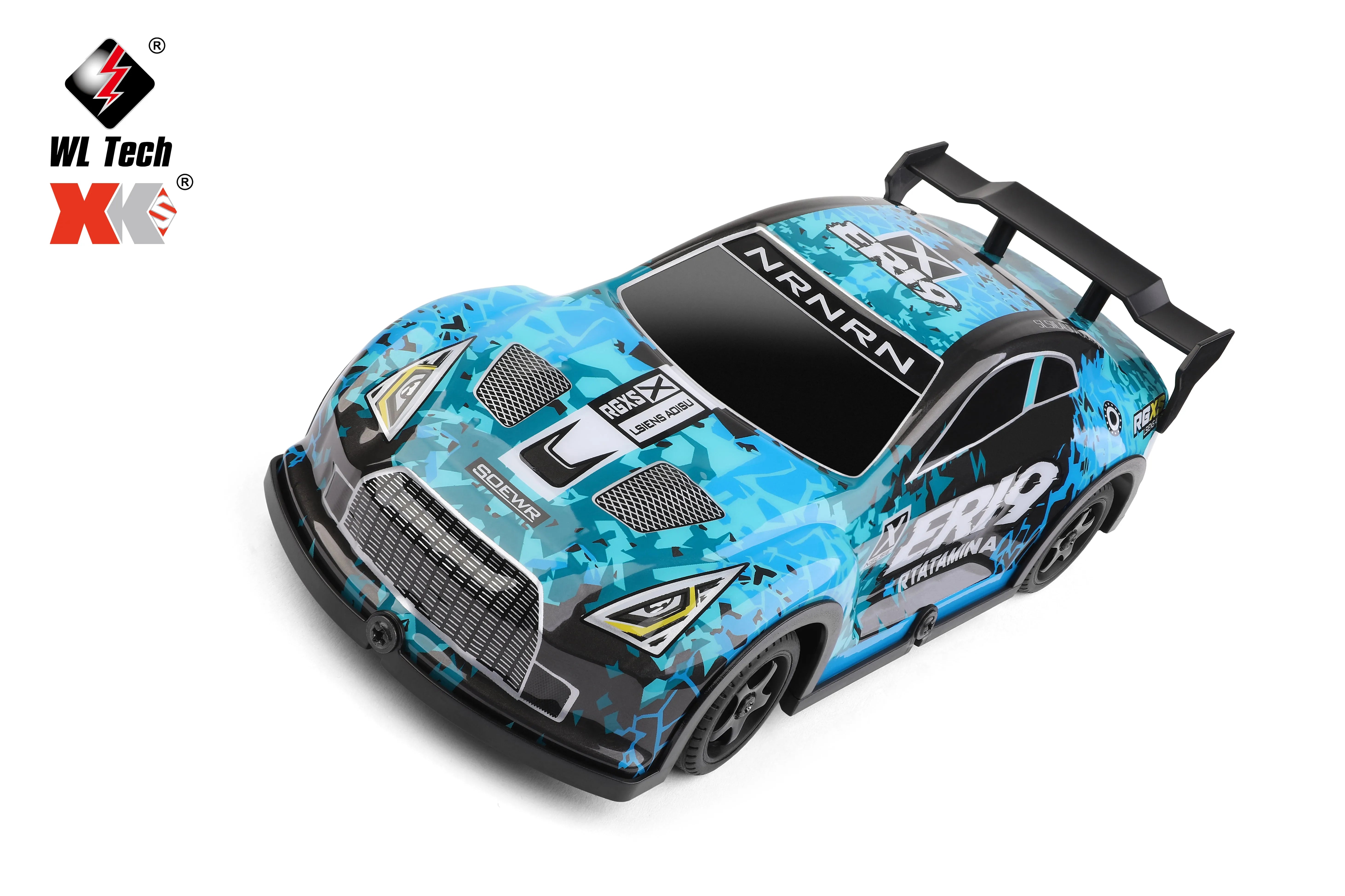 WLTOYS 22206 1/22 Scale 2.4G 4WD RC Car with LED Shell - 15km/h High Speed Remote Control Toy for Kids & Adults - Perfect for Indoor Racing, Backyard Driving & Off-Road Adventures