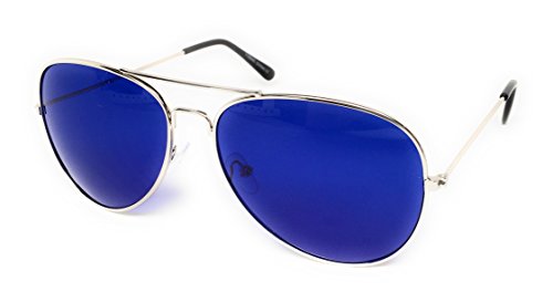 Gold, Color Mirror Blue