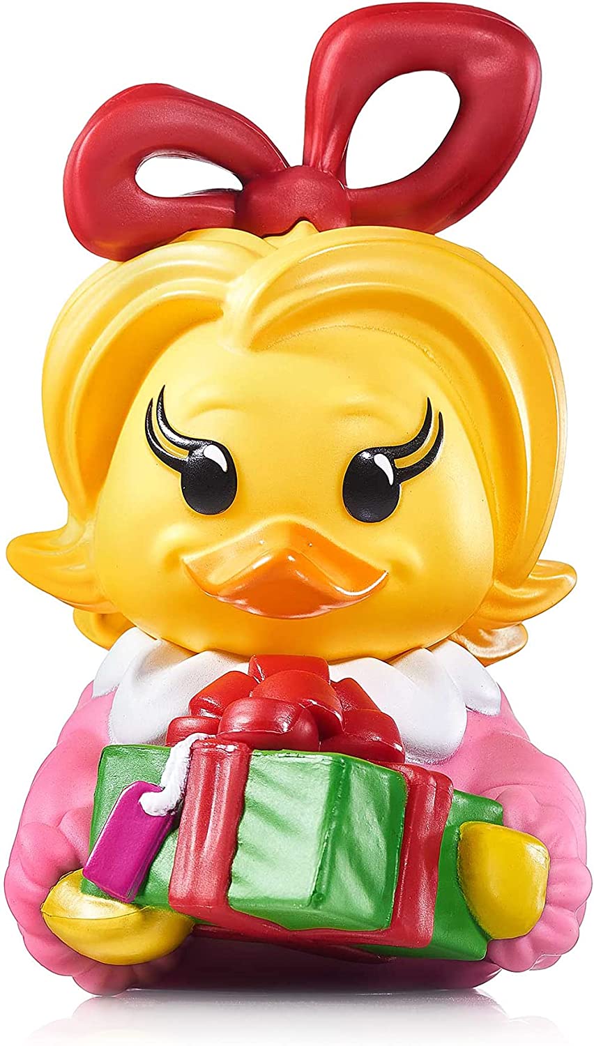 Dr. Seuss Cindy Lou Who Tubbz Cosplaying Duck Collectible Figure - Perfect for Christmas Decor, The Grinch Movie Fans, and Unique Gift Ideas