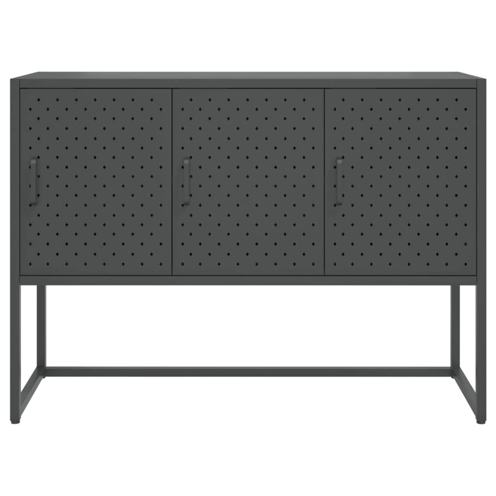 Industrial Style Sideboard Console Table with Storage - 41.3