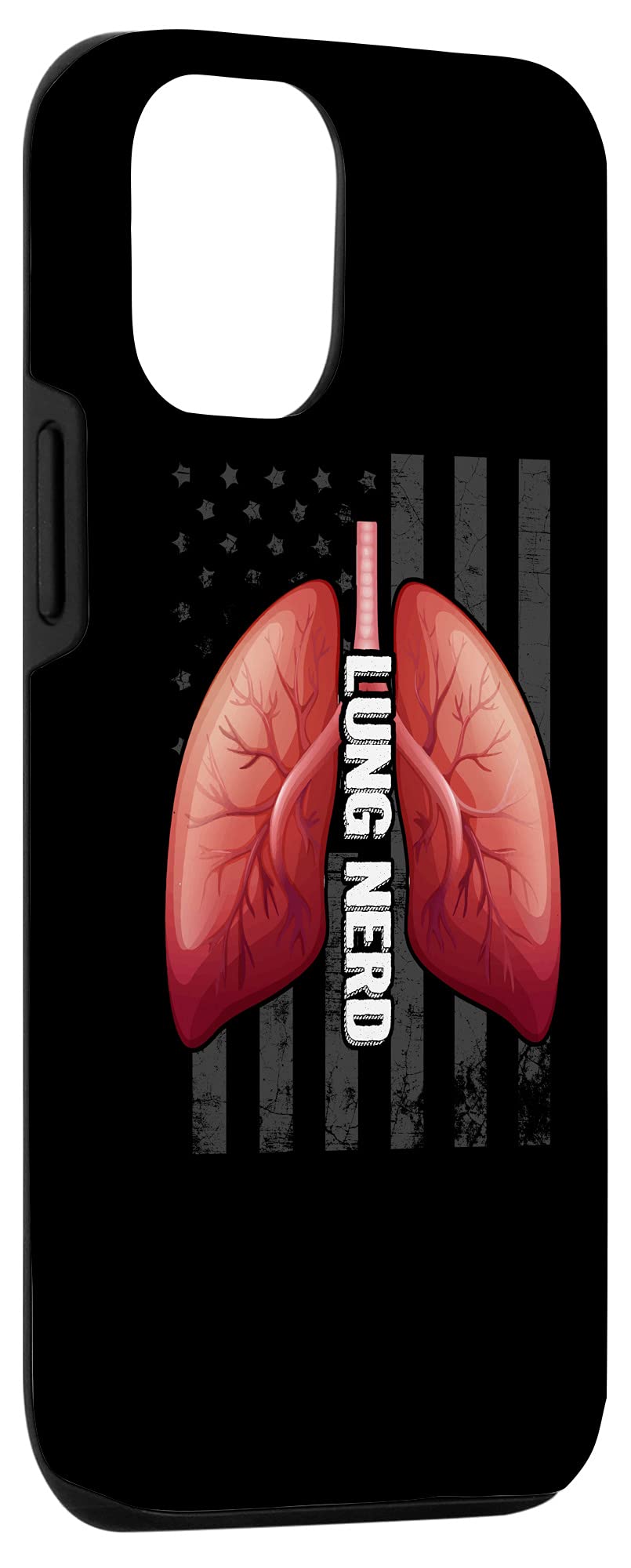 iPhone 12/12 Pro Case - Patriotic US Flag Design for Respiratory Therapists & Medical Professionals | Perfect Gift for RTs, Nurses & Healthcare Workers