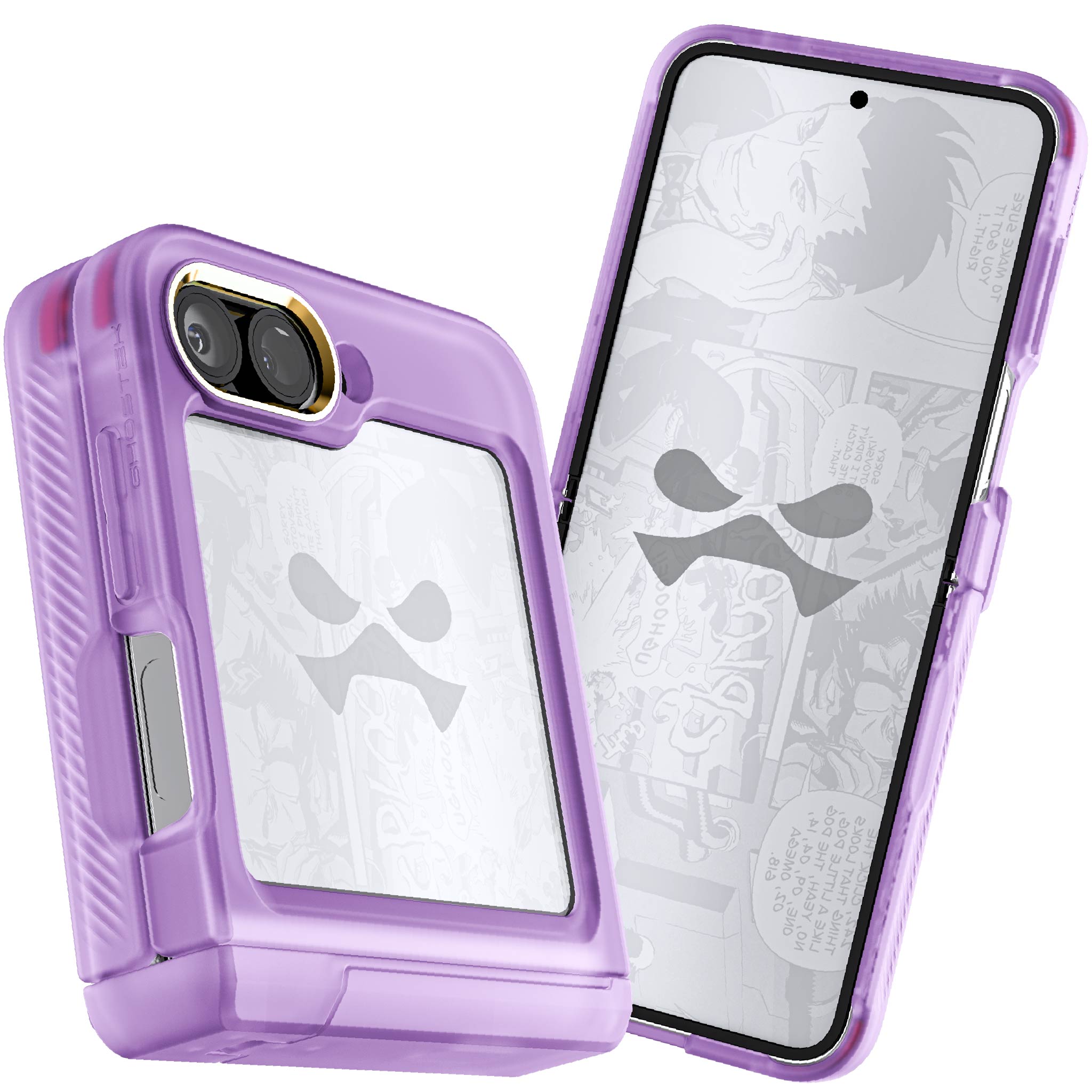 Samsung Galaxy Z Flip 6 Clear Shockproof Protective Case - Slim Fit, Anti-Scratch, Military-Grade Drop Protection - Perfect for Everyday Use, Travel & Outdoor Activities