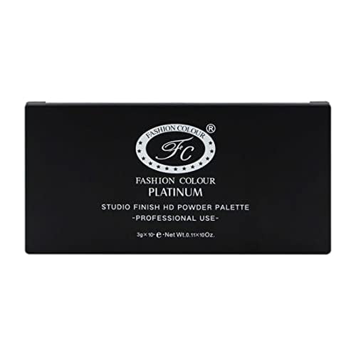 Fashion Colour Studio Finish HD Powder Palette - Professional Makeup Setting Powder for Flawless Skin | Perfect for Daily Wear, Photo Shoots & Special Occasions