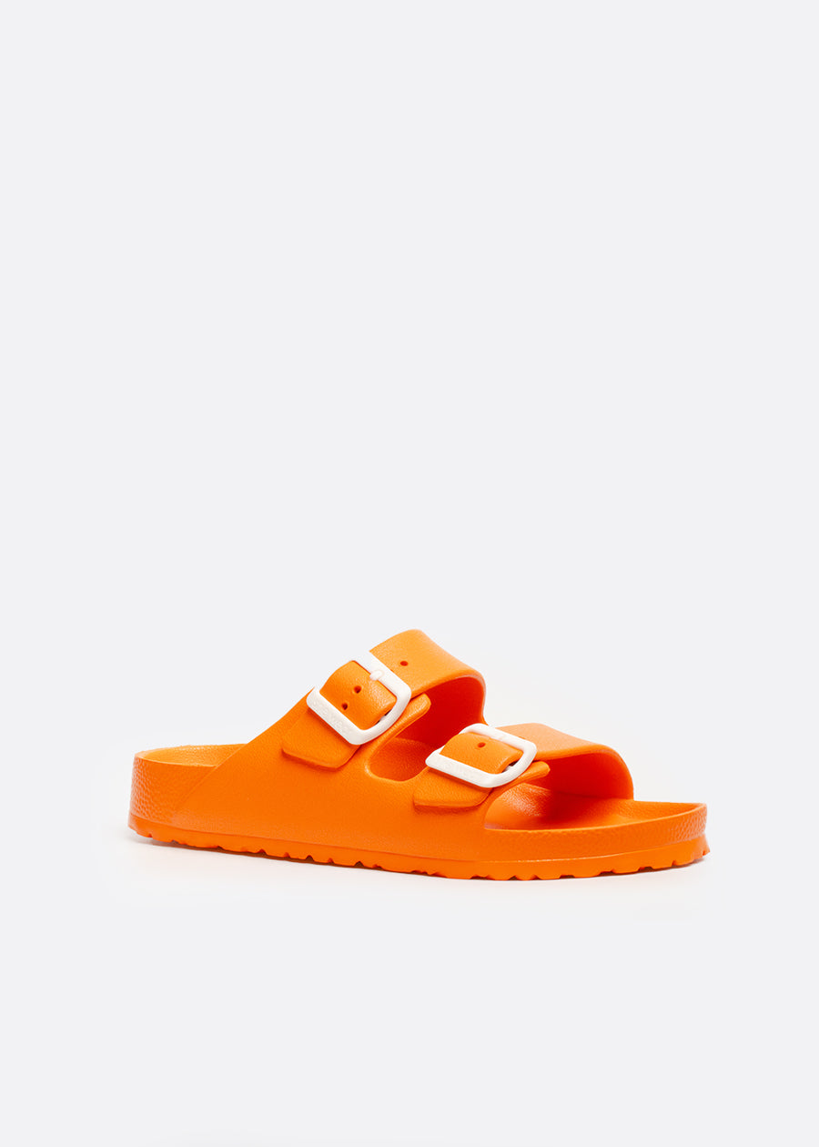 Women's Comfort Slides - Soft & Supportive Summer Sandals for Relaxing at Home, Beach, or Poolside