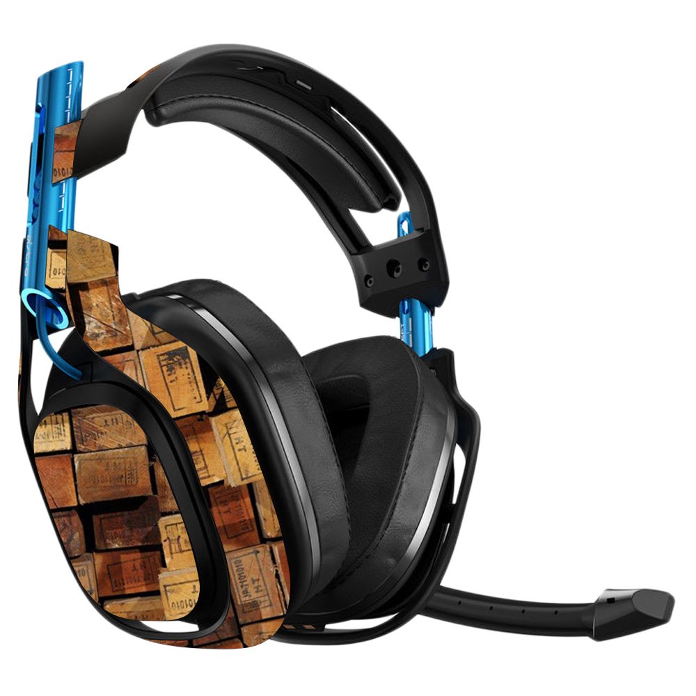 Premium Stacked Wood Vinyl Skin for Astro A50 3rd Gen Headset - Durable Protective Cover | Easy to Apply & Remove | Made in USA | Perfect for Gaming Setup & Personalization