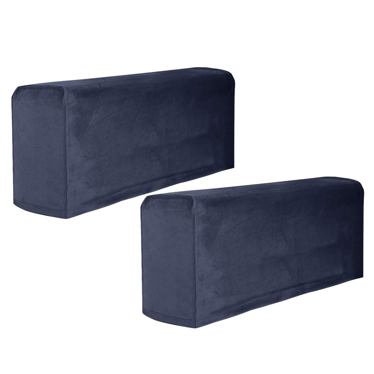 BESPORTBLE Stretch Fabric Armrest Covers - Anti-Slip Furniture Protector for Recliner, Sofa, Couch & Car Console (2-Pack) - Perfect for Home, Office and Vehicle Use