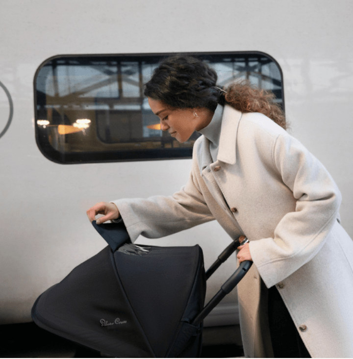 Silver Cross Jet 3 Lightweight Stroller - Compact Travel Stroller for Airplanes & Everyday Use | Perfect for Newborns to Toddlers | Easy Fold & Carry | Ideal for Travel, Shopping & City Walks