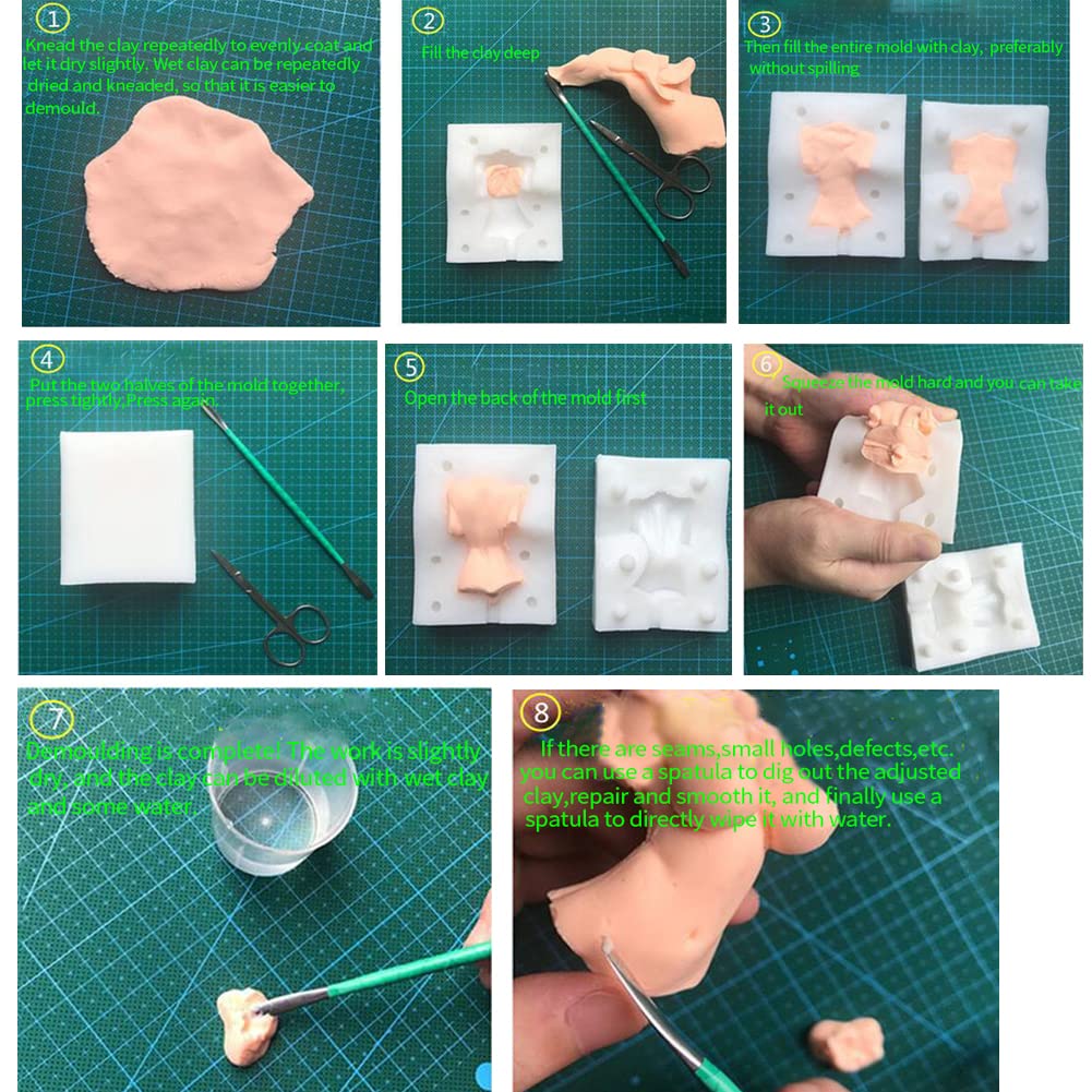 Sexy Lady 3D Silicone Body Mold for Fondant Chocolate Biscuit Decorating - DIY Cake Baking Tools, Sugar Craft, Ice Mould, Aromatherapy Plaster & Clay Art Supplies
