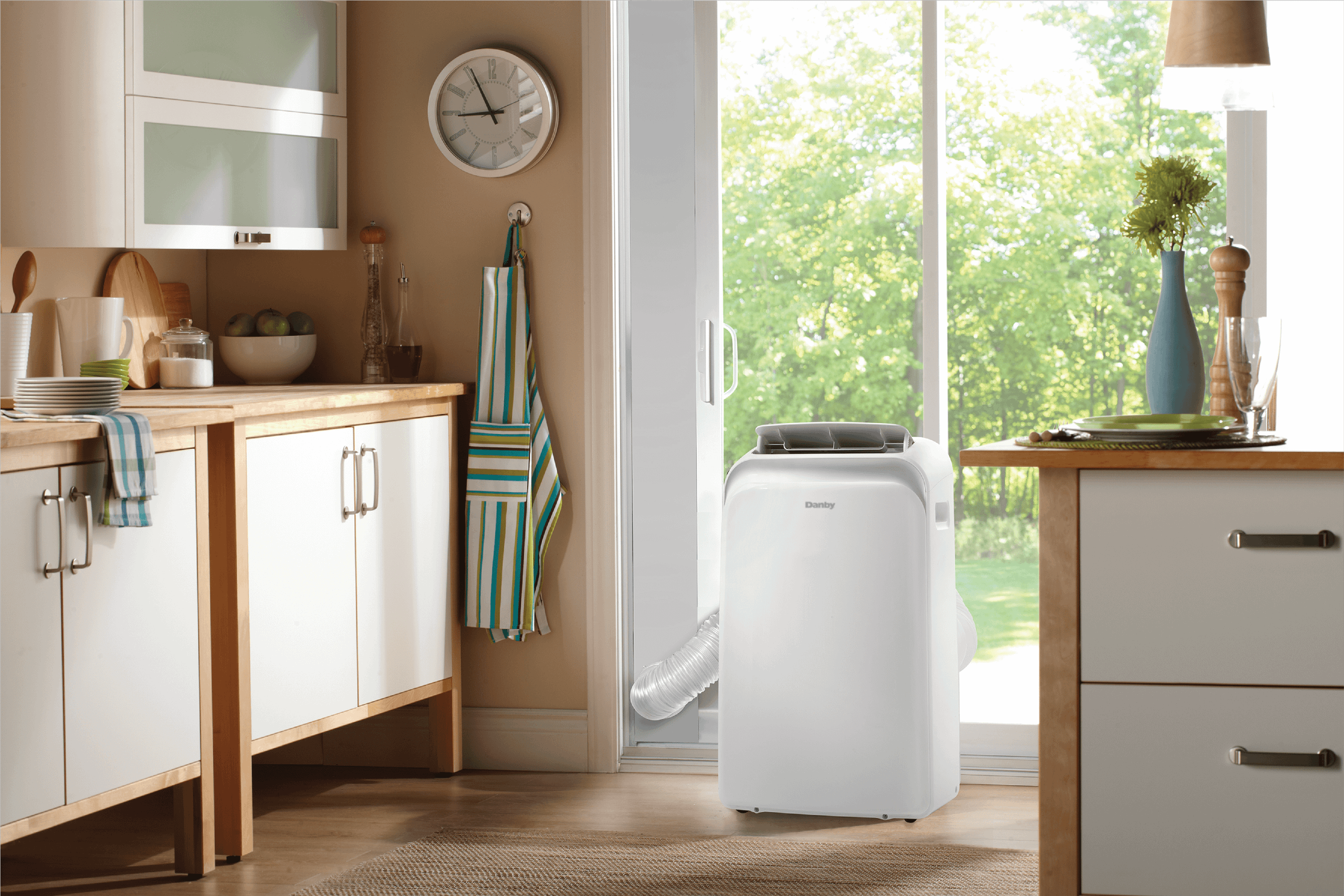 Danby DPA060B1WDB 10,000 BTU Portable Air Conditioner with 6,000 SACC - Compact Cooling for Small Rooms, Bedrooms & Home Offices