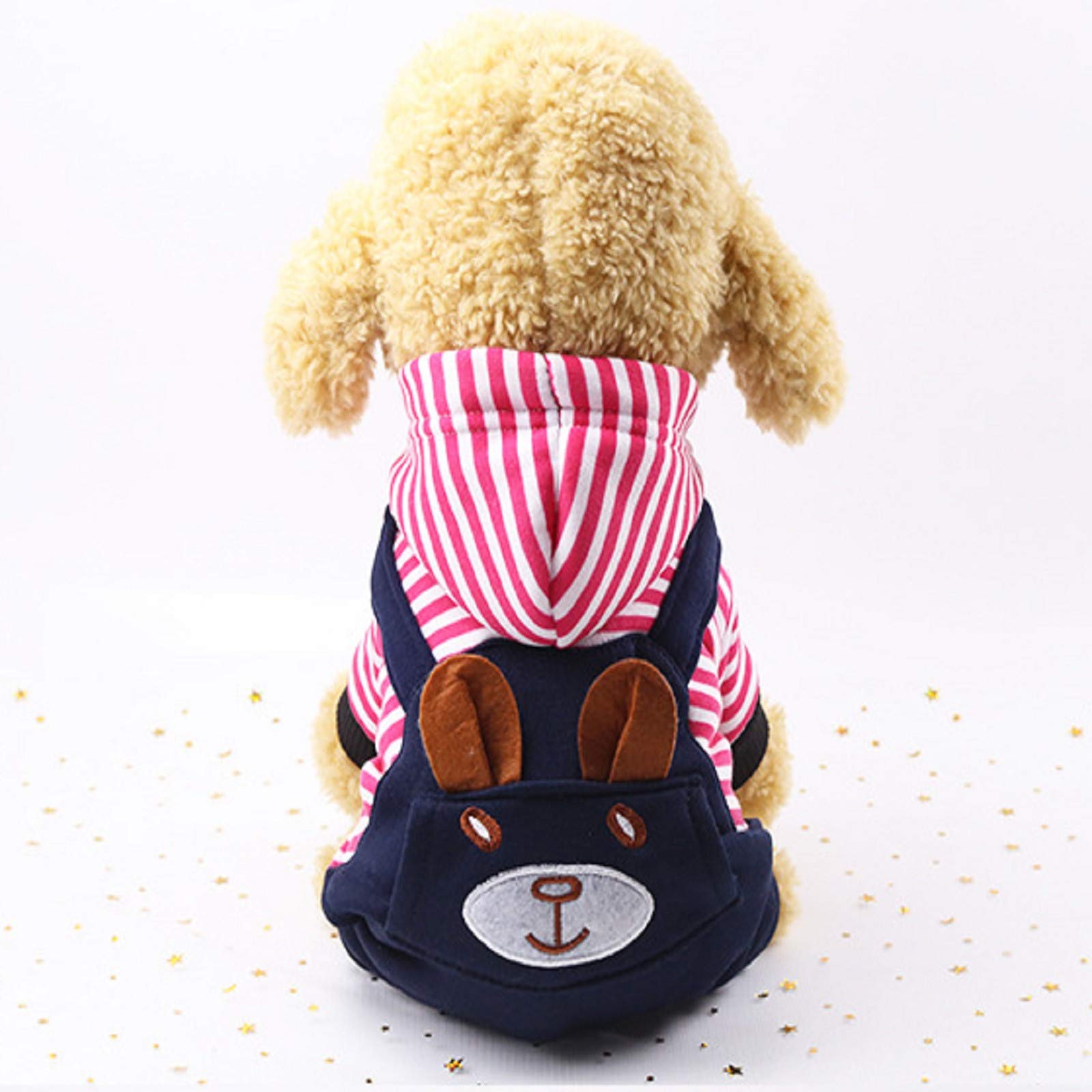 Stylish Winter Dog Sweater for Medium to Large Dogs - Warm Pet Vest for Female Dogs - Cozy Fashion Clothes for Cold Weather - Perfect for Outdoor Walks and Indoor Comfort