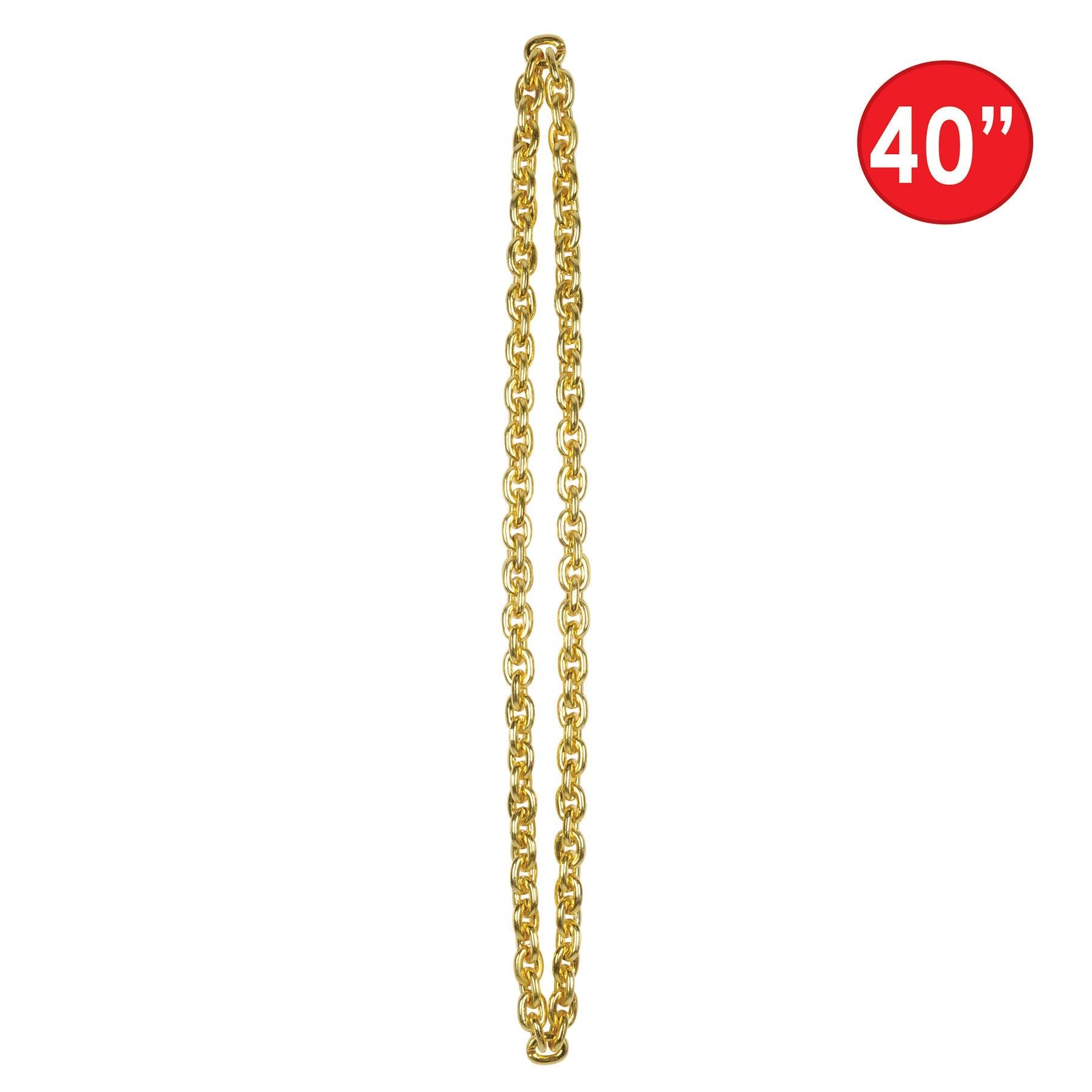 12 Pack Beistle Mardi Gras Chain Bead Necklaces - Colorful Party Favors for Carnival, Halloween & Costume Events