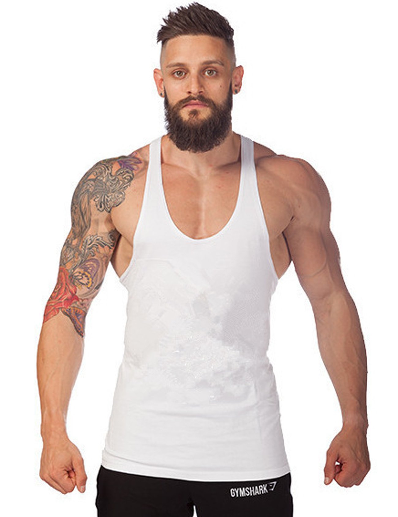 Letuwj Men's Racerback Tank Top - Breathable Sleeveless Muscle Shirt & Workout Vest for Gym, Running & Summer Outdoor Activities