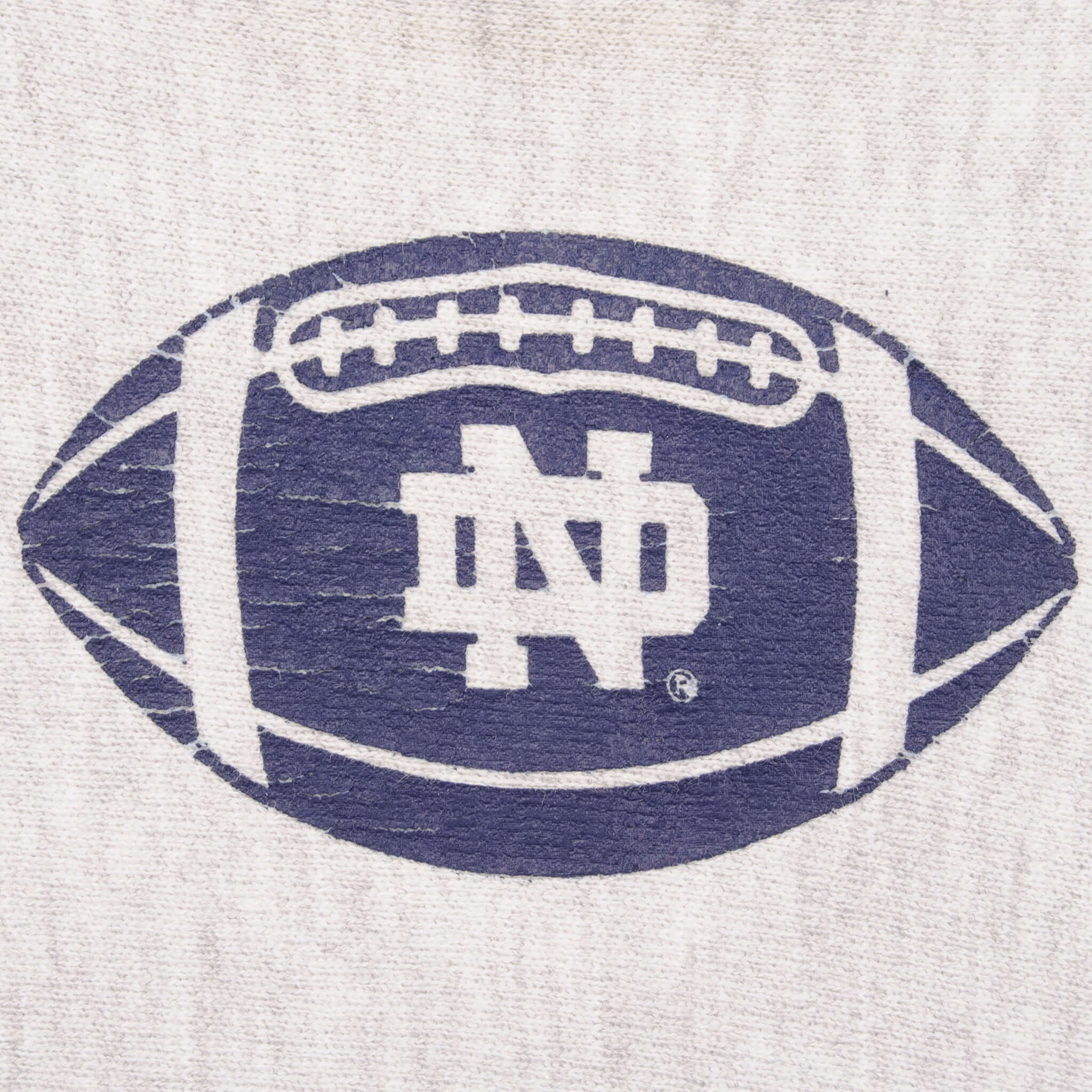 Vintage Champion Reverse Weave Notre Dame Football Sweatshirt 1990s Large - Retro College Sports Apparel for Game Day & Casual Wear