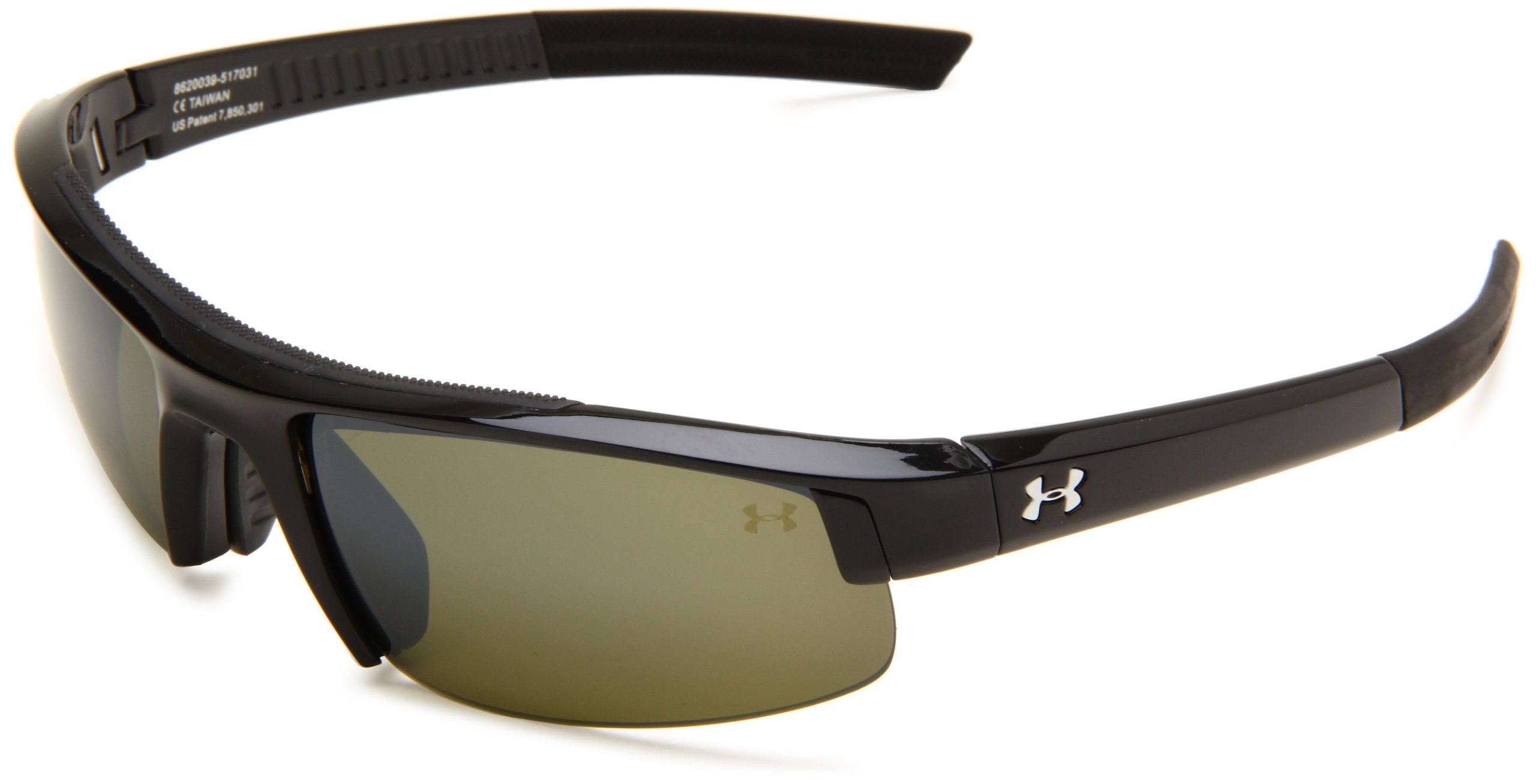 Under Armour Stride S Rectangular Sunglasses for Running, Cycling & Outdoor Sports - UV Protection Polarized Sports Shades