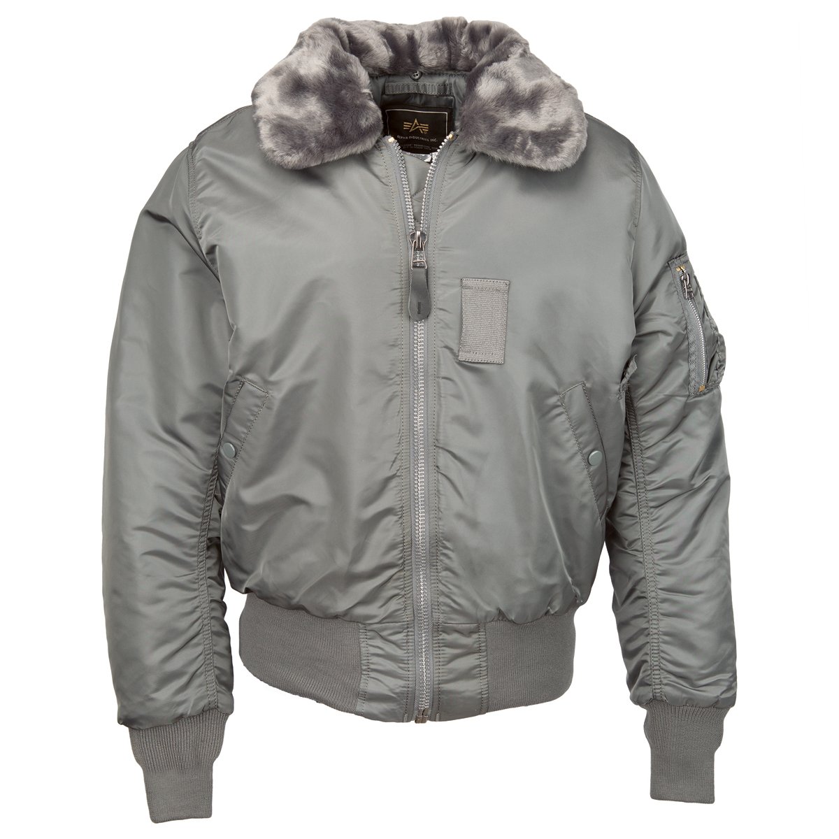 Alpha Industries Men's B-15 Bomber Flight Jacket - Vintage Military Style Winter Coat for Outdoor Activities & Urban Fashion
