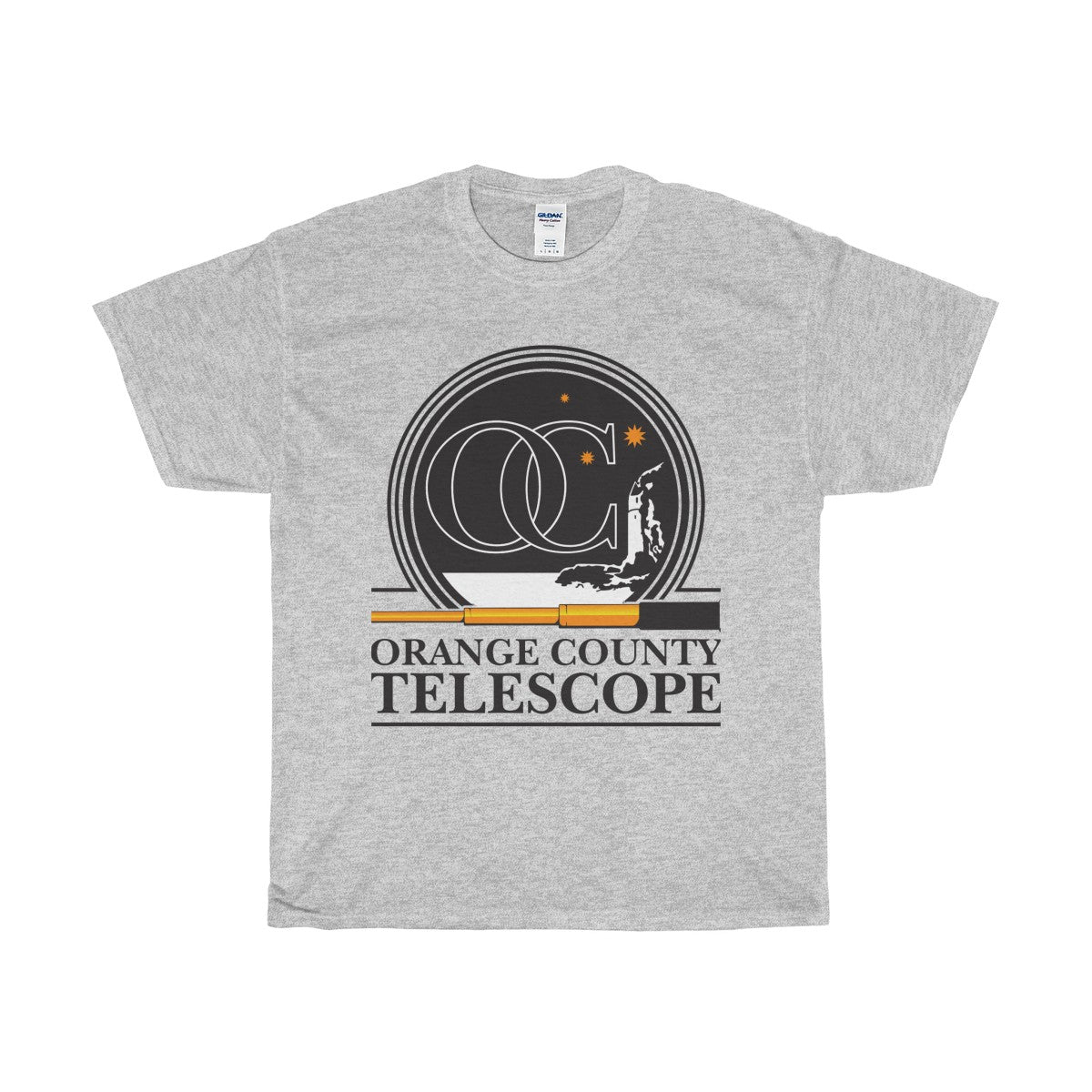 OC Telescope Tee - Comfortable Cotton T-Shirt for Stargazing & Astronomy Enthusiasts | Perfect for Outdoor Camping & Casual Wear
