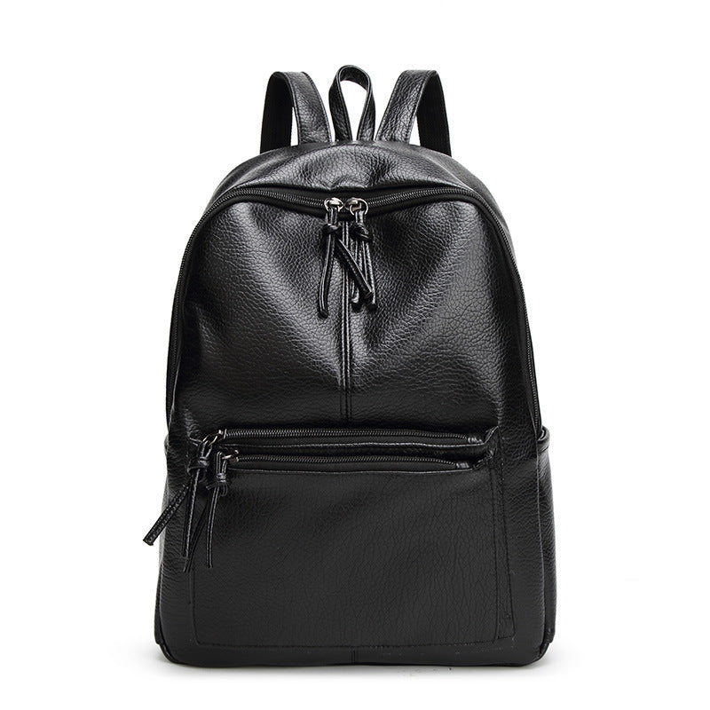 Stylish Leather Backpack for Women - Durable & Fashionable Daypack for Work, School & Travel