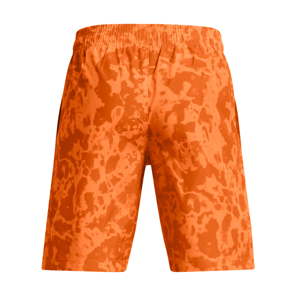 Boys' Under Armour Youth Woven Printed Athletic Shorts - Lightweight Breathable Workout & Basketball Shorts for Kids - Perfect for Sports, Gym, and Casual Wear