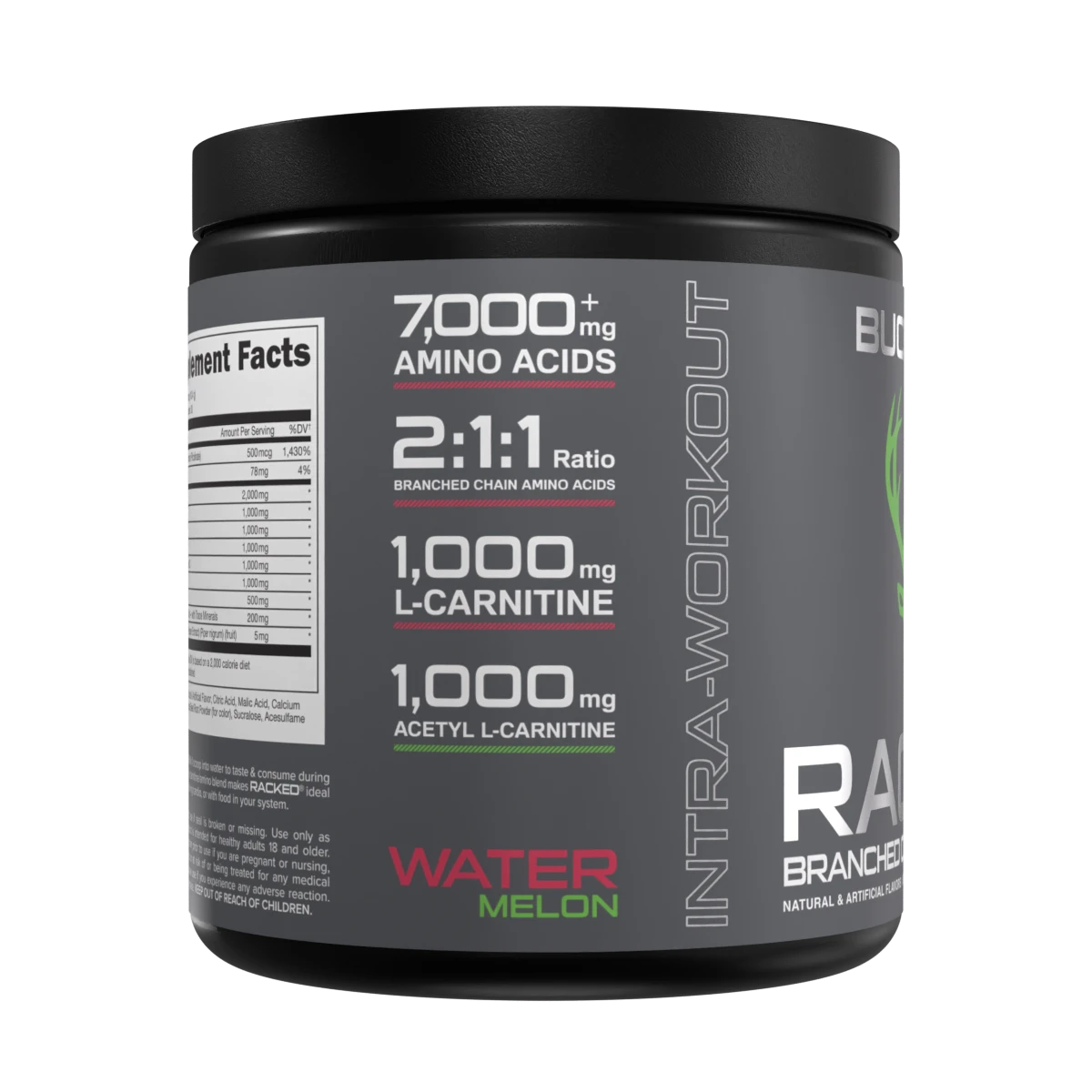 Bucked Up Racked 312g Pre-Workout Supplement - Energy & Muscle Builder for Men & Women | Gym, Fitness, Bodybuilding, Endurance Training