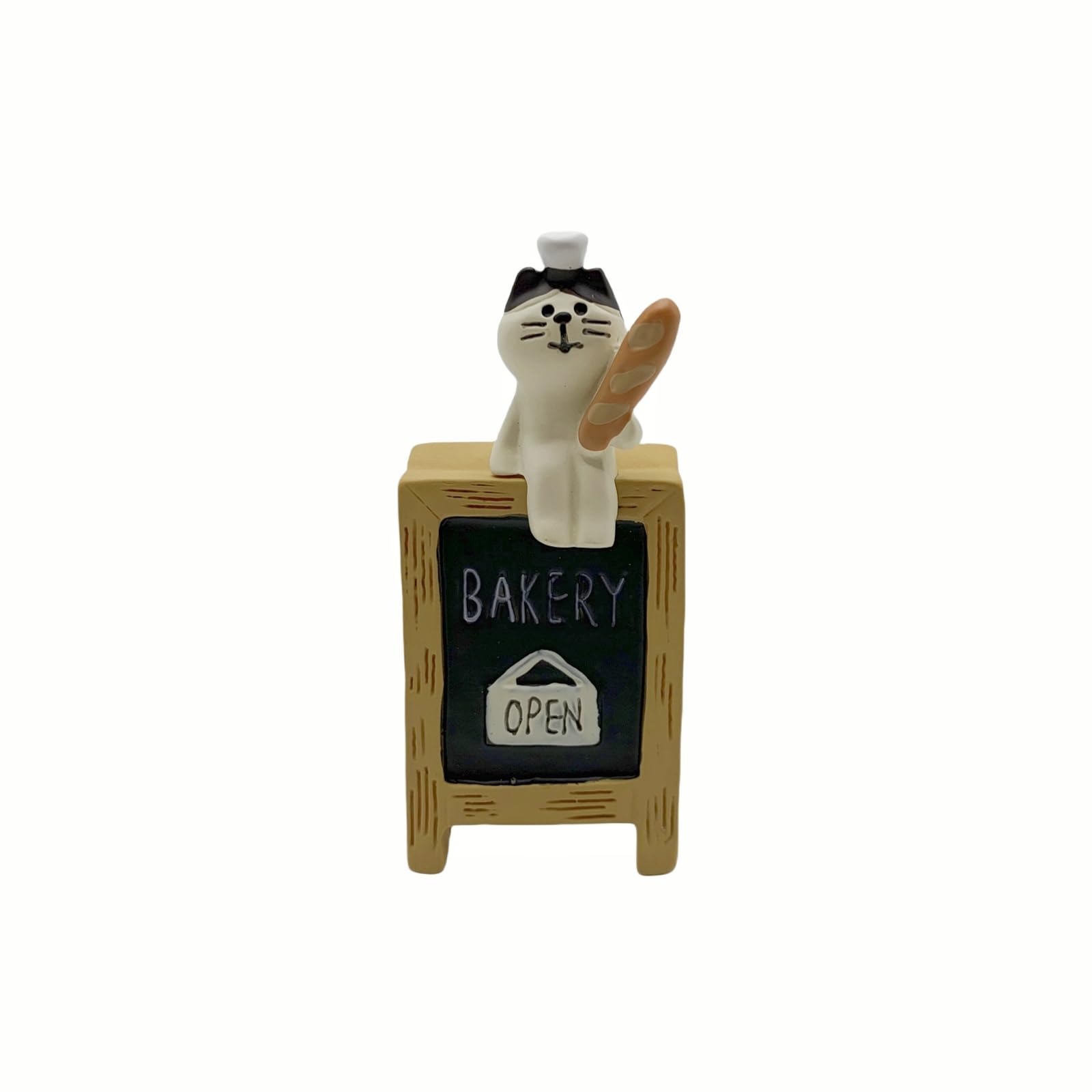 Miniature Cat Figurines Statue - Cute Desk Decor, Mini Cat Sculpture for Home, Office, Shelf & Garden Decor | Perfect for Desk Accessories, Bedroom Decor & Tabletop Display