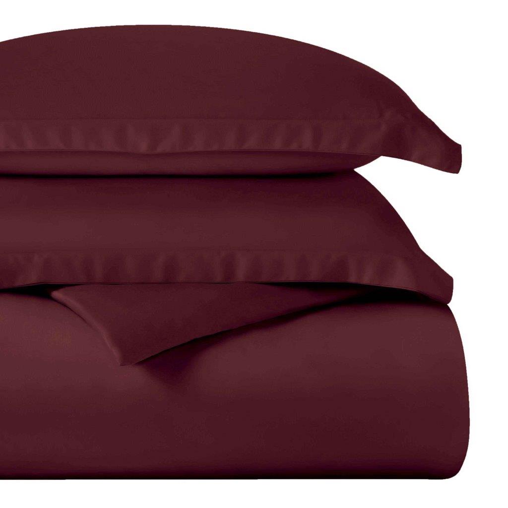 Premium Egyptian Cotton 400 Thread Count Duvet Cover Set - Ultra Soft & Breathable Bedding for Luxury Hotels & Master Bedrooms