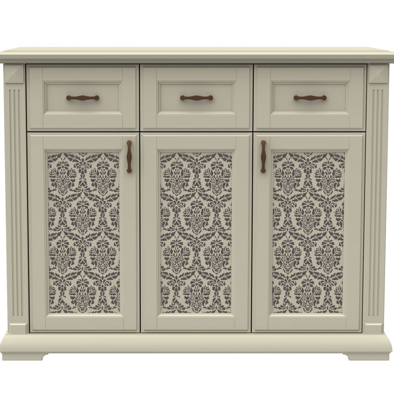 Beautiful Lace Furniture Stencil for DIY Home Decor - Perfect for Wood, Walls & Fabric Painting Projects