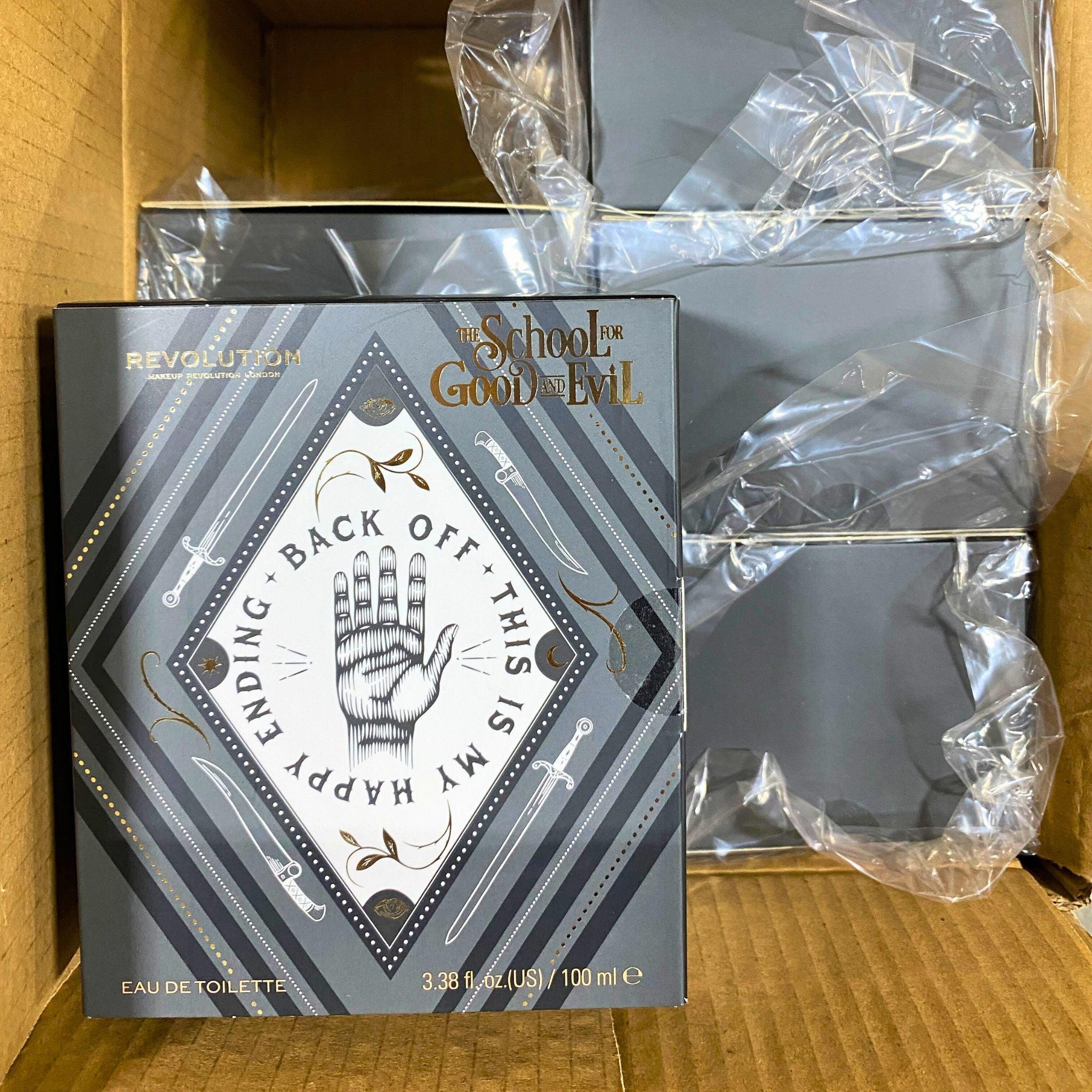 Revolution X The School for Good and Evil 'Back Off This Is My Happy Ending' Eau De Toilette 3.38oz (12 Pack) - Perfect for Gift Sets, Cosplay Events, and Fantasy Lovers