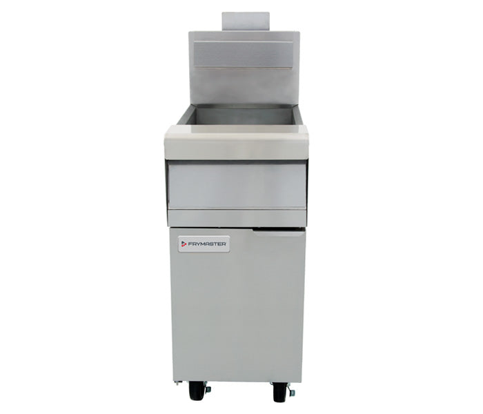 Frymaster MJ40 40 lb Commercial Gas Floor Fryer - 110,000 BTU Natural Gas - Perfect for Restaurants, Food Trucks & Catering Businesses