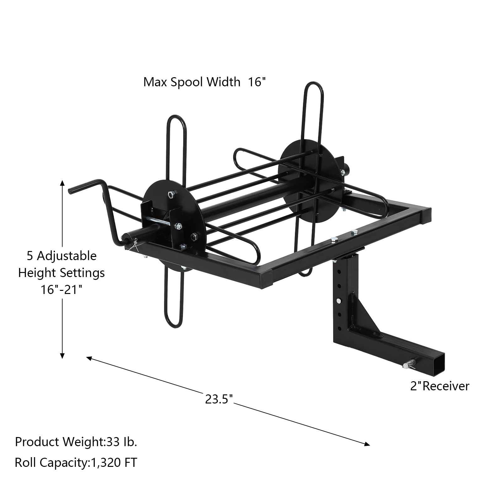 Heavy Duty Wire Unroller with Bolts - 2