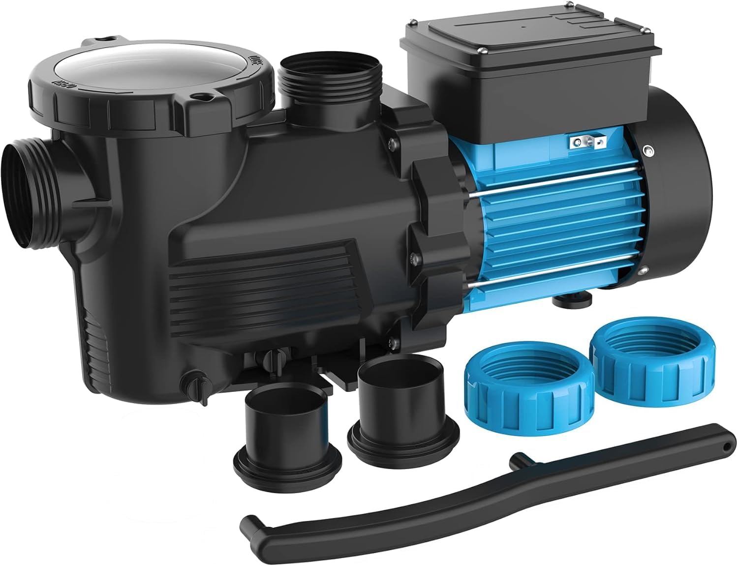 0.6HP 2930 GPH In-Ground & Above Ground Pool Pump, 115V Swimming Pool Water Circulation System - Perfect for Backyard, Residential & Commercial Pools