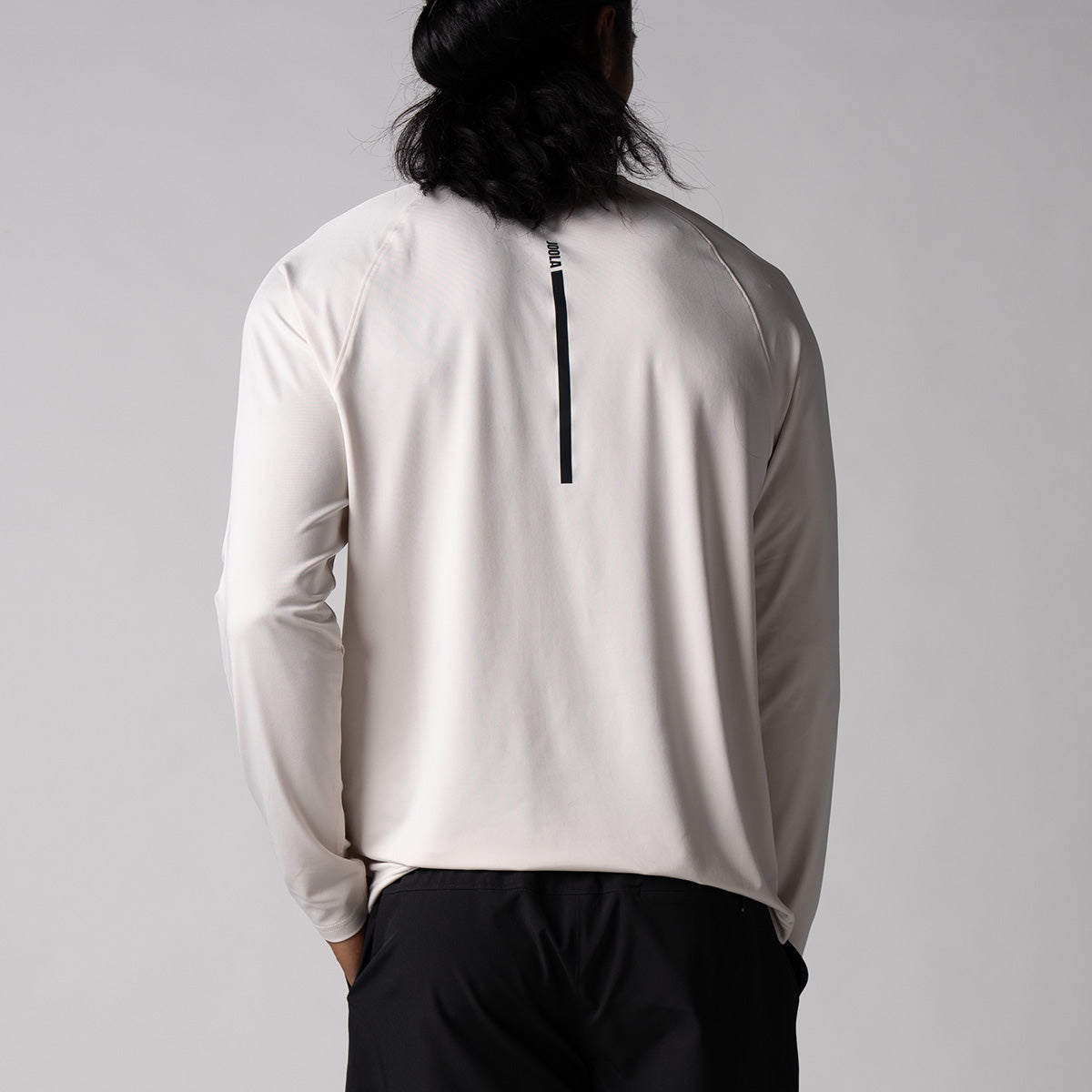 Men's Long Sleeve Tennis Shirt - Breathable Moisture-Wicking Performance Top for Court Sports & Casual Wear