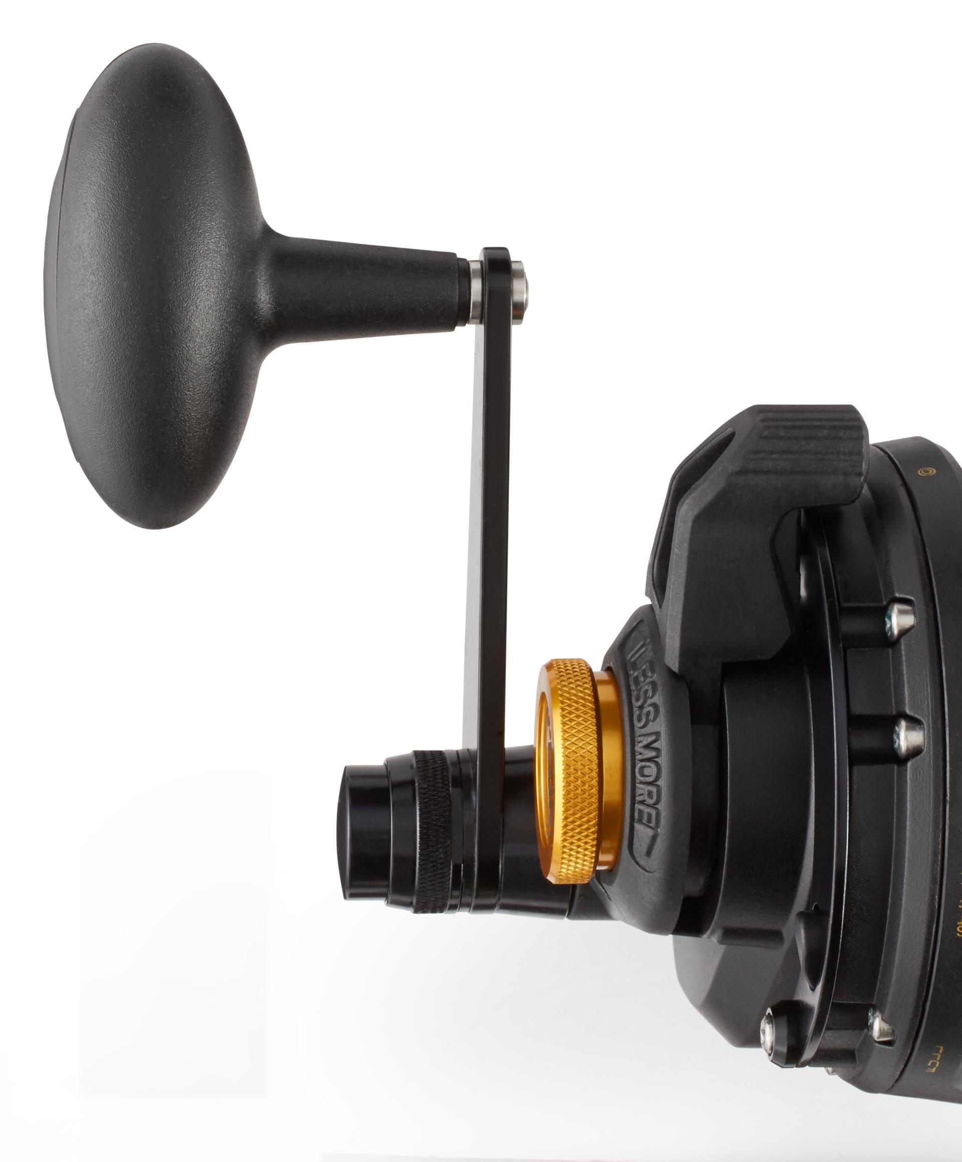Squall® Lever Drag 2 Speed Conventional Fishing Reel - Saltwater & Freshwater Trolling Reel for Offshore & Inshore Fishing