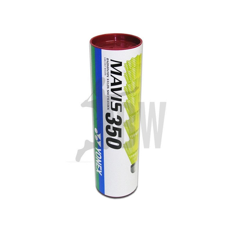 Premium Mavis 350 Nylon Badminton Shuttlecock - Yellow Fast Speed for Professional Training & Competitive Play - Ideal for Indoor/Outdoor Badminton Games, Tournaments & Practice Sessions