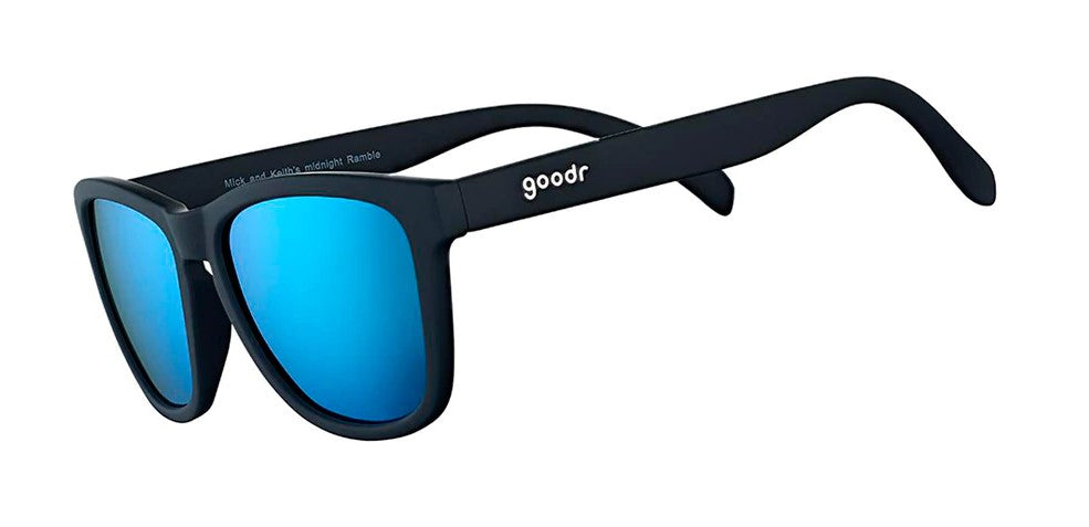 Goodr Mick and Keith's Midnight Ramble Sunglasses - Polarized Aviator Style for Men & Women - Perfect for Running, Cycling & Outdoor Activities