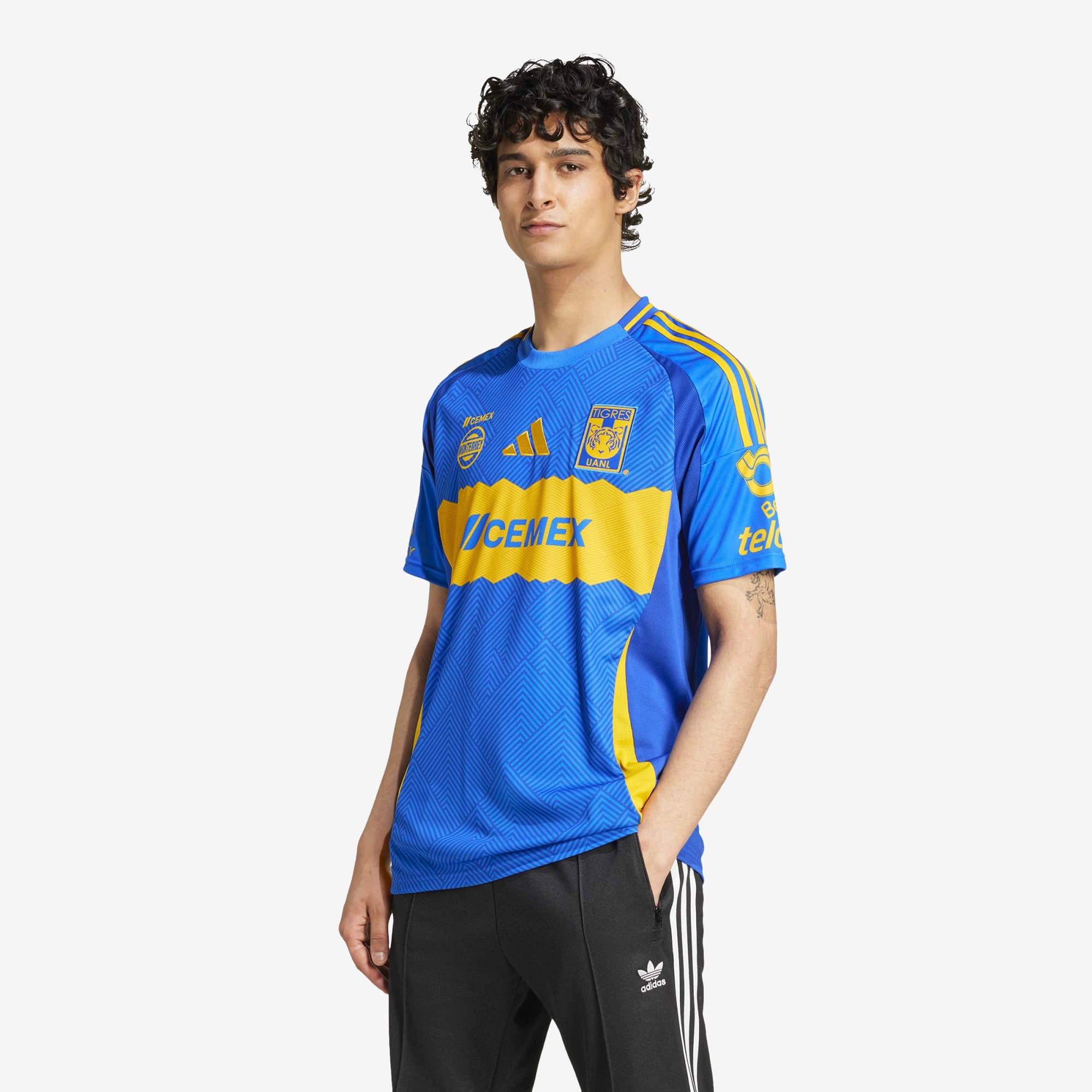 Adidas Tigres UANL 2024/25 Stadium Away Jersey - Authentic Soccer Jersey for Fans & Players - Perfect for Match Day, Training & Casual Wear