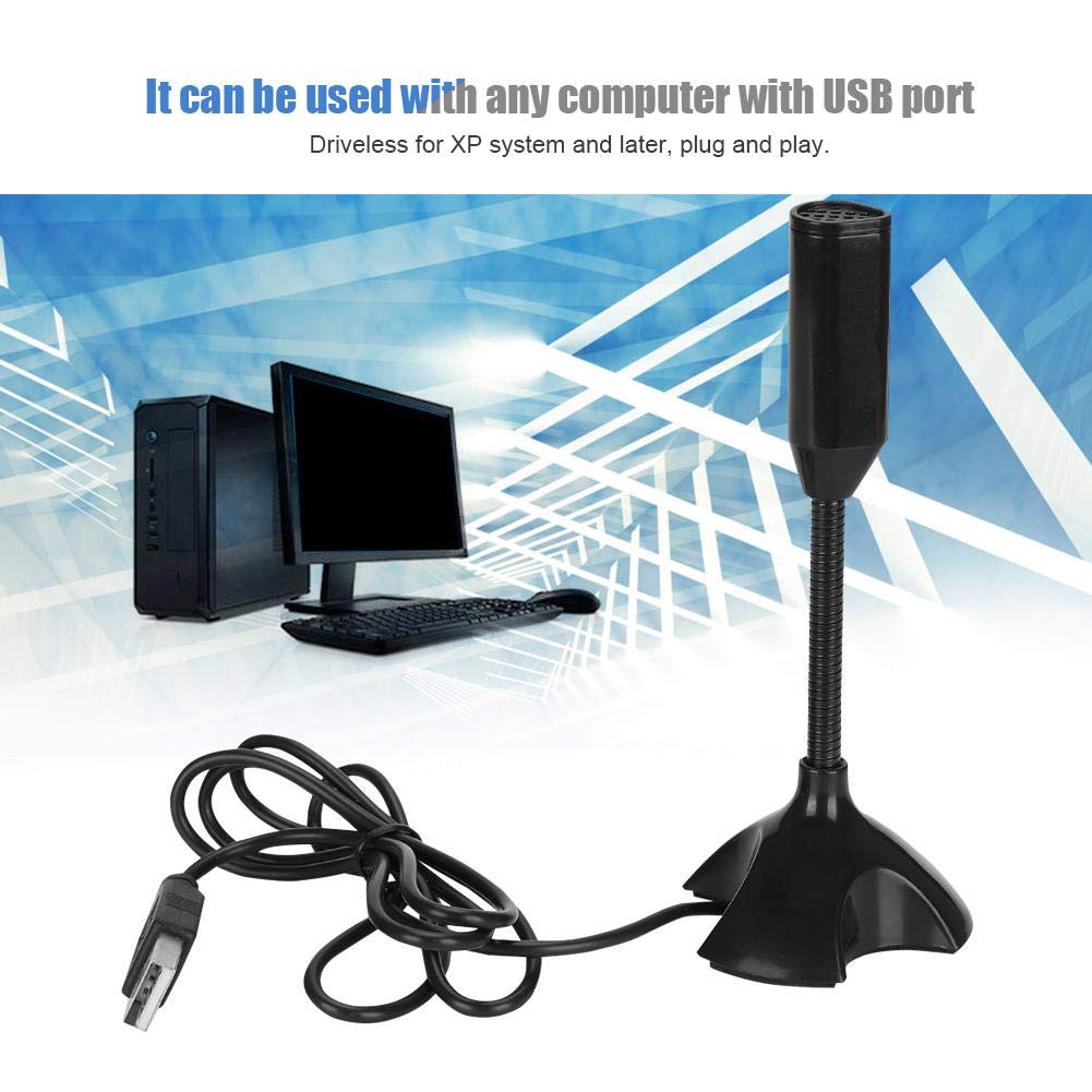 Best USB Microphone Plug and Play for Home Studio Recording - Compatible with PC, Mac, Laptop & Gaming (Podcasting, Streaming, Voiceovers, Online Meetings)