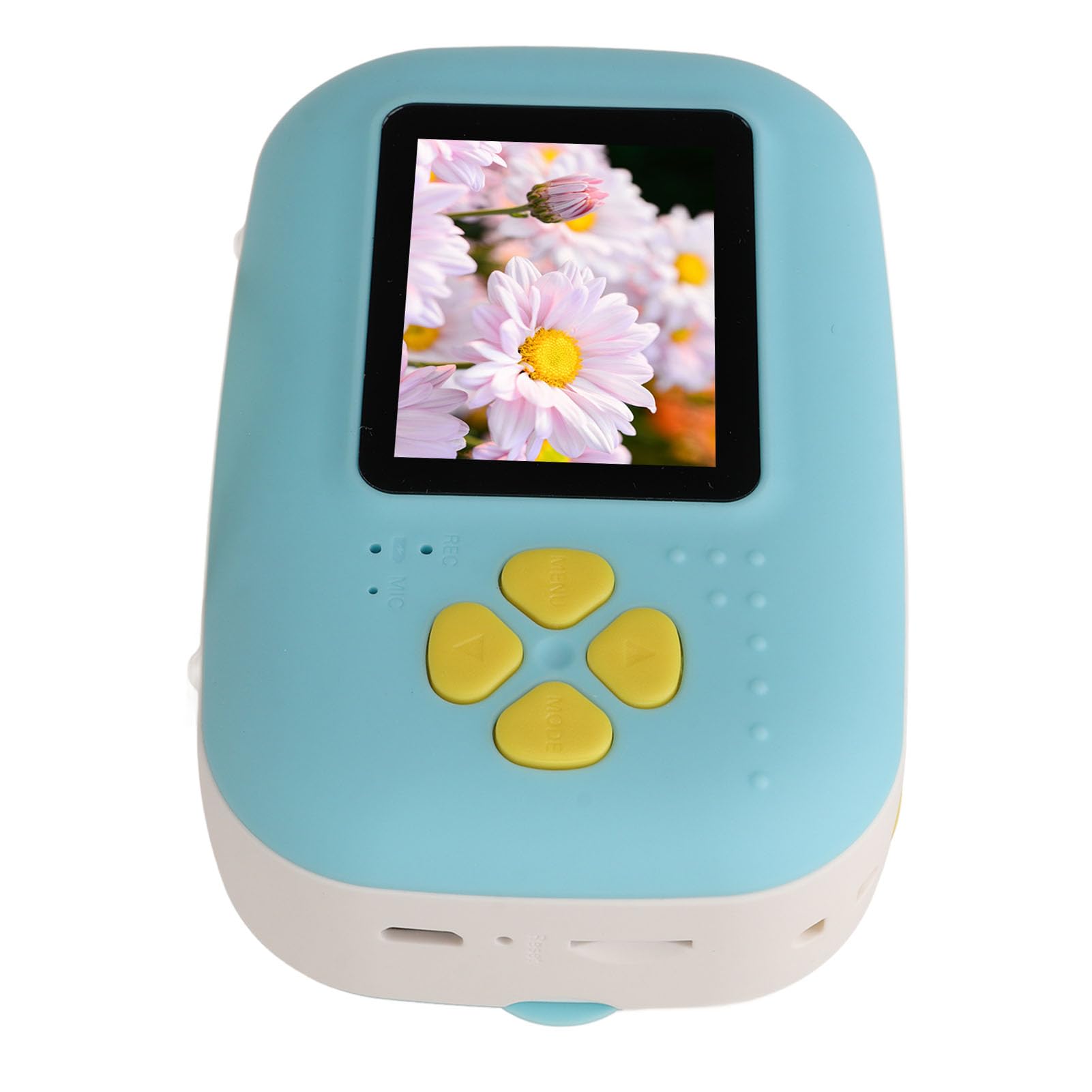 16MP Digital Instant Print Camera with Printer Paper - Portable Travel Camera with MP3 Player, 1000mAh Battery & Fun Stickers for Kids, Teens, Parties & Travel Photography