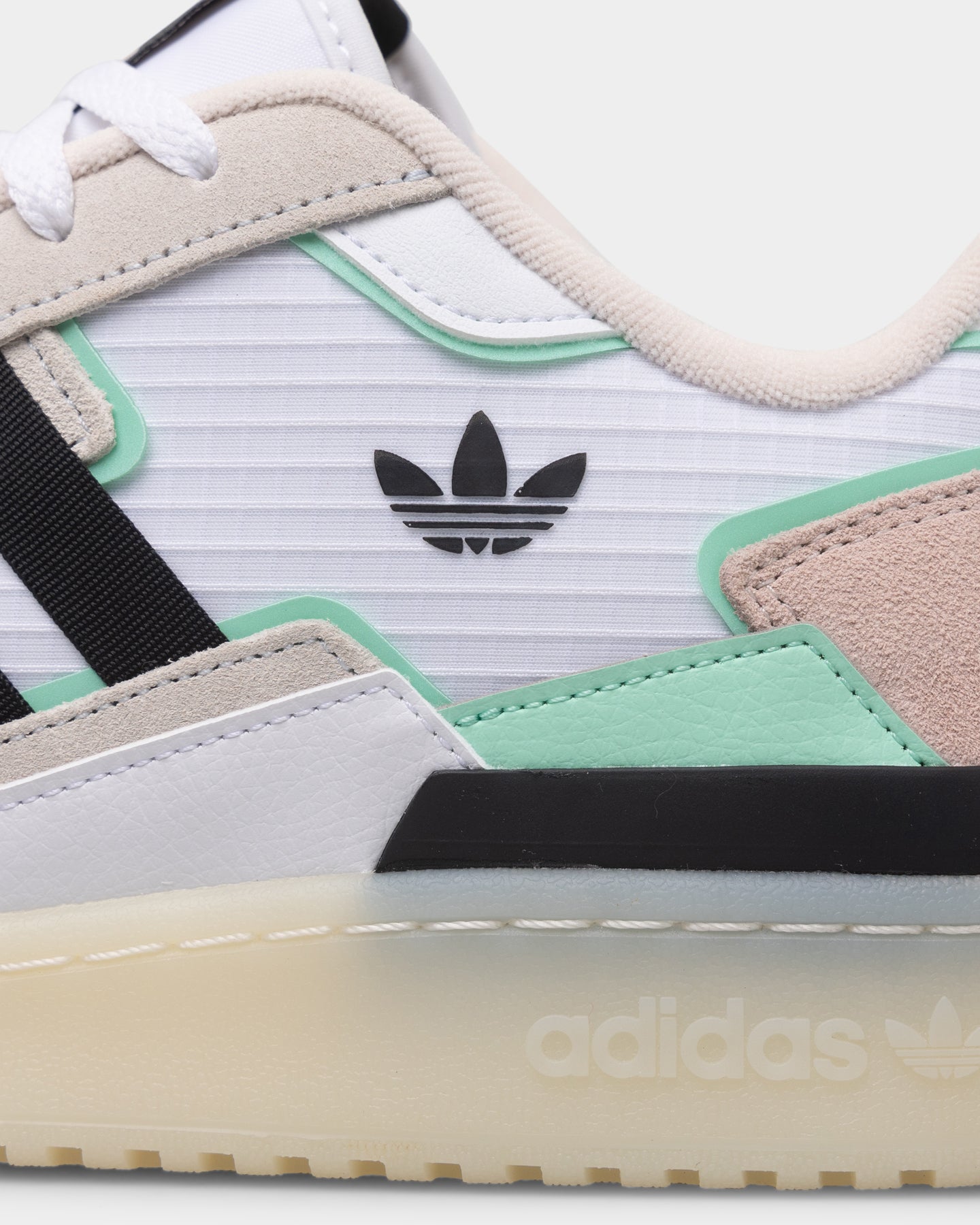 Adidas Forum Exhibit Low 2 Sneakers - White/Core Black Men's Casual Shoes for Walking, Running & Streetwear Fashion