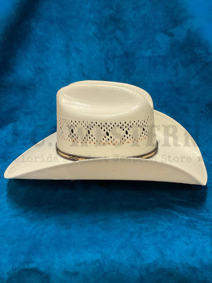 Resistol RSMACN JA4181 Jason Aldean MACON Straw Cowboy Hat - Natural Color for Outdoor, Country Music Festivals & Summer Wear