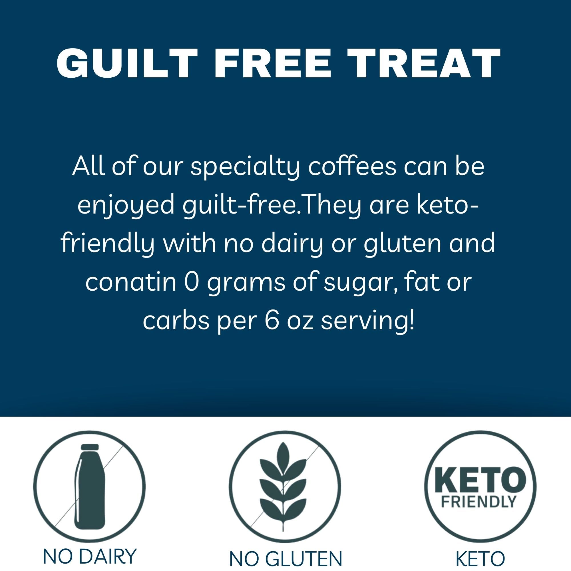 Gourmet Flavored Coffee Sampler Pack - 10 Unique Spring & Summer Flavored Coffees - Premium Roast by Door County Coffee - Perfect for Office, Home Brewing & Gifts
