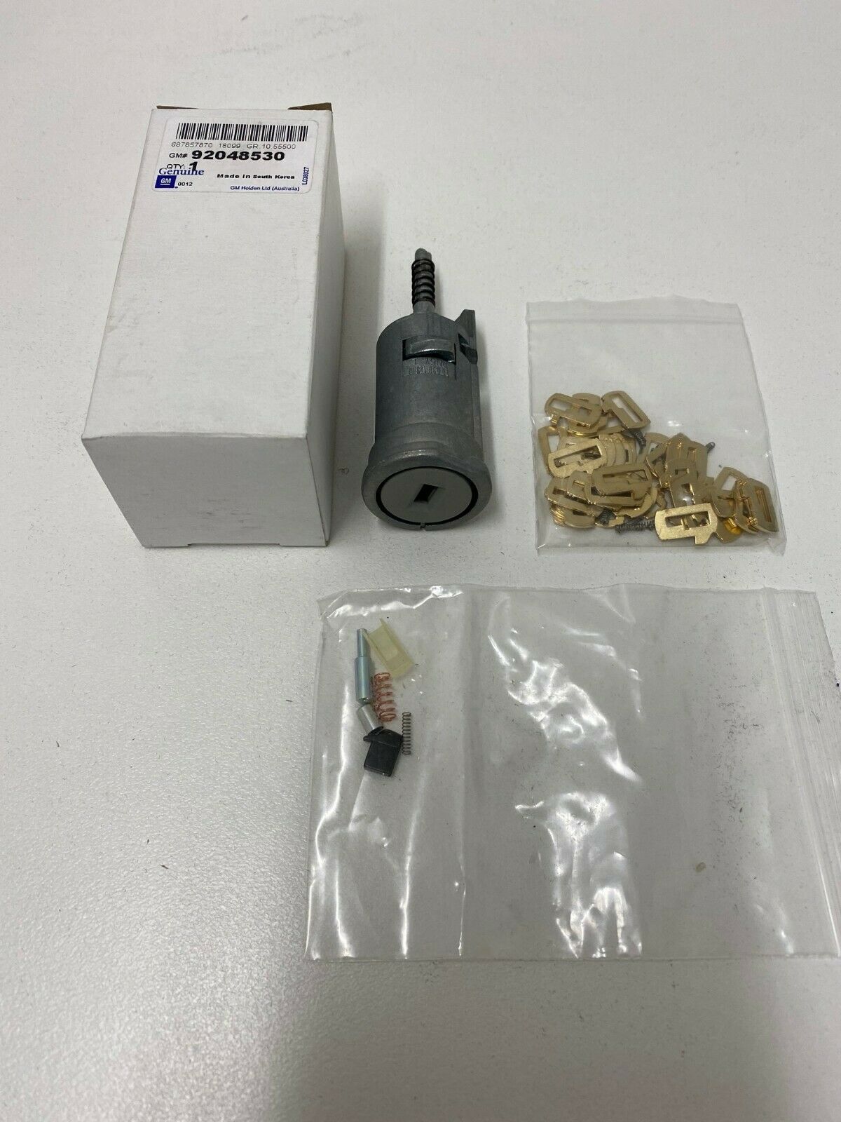 Genuine Holden Commodore Statesman VR VS 1993-2001 Ignition Barrel Kit - Replacement Car Lock Cylinder for Easy Installation & Enhanced Security | Perfect for DIY Auto Repair & Vehicle Maintenance