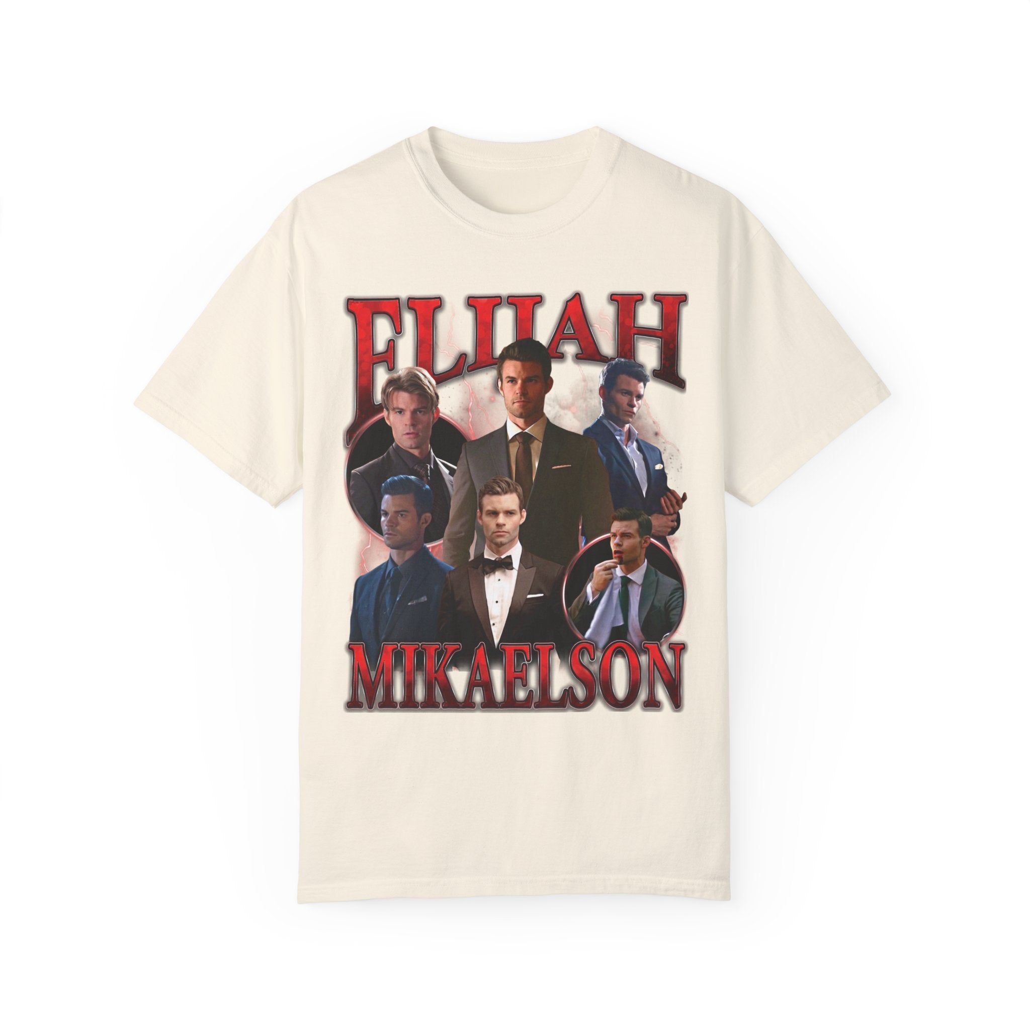 Elijah Mikaelson 90s Vintage T-Shirt | The Vampire Diaries TV Show Merch | Casual Wear & Fan Collection