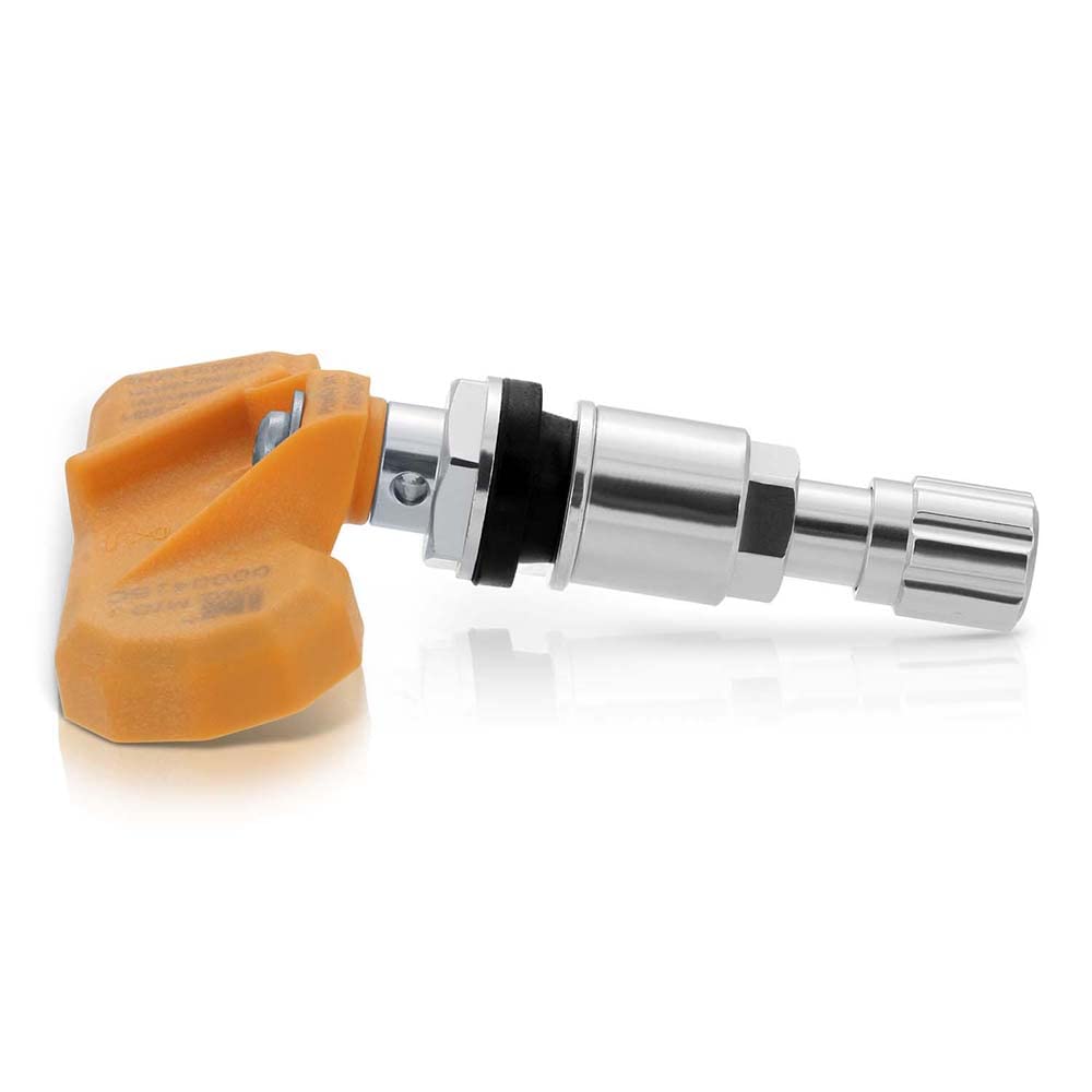 315MHz IM1001 TPMS Sensor with Aluminum Stem - Pre-Programmed Tire Pressure Monitoring System for Cars - Compatible with Chrysler, Dodge, Chevrolet & More (Pack of 4) - Easy Installation for Improved Vehicle Safety & Fuel Efficiency