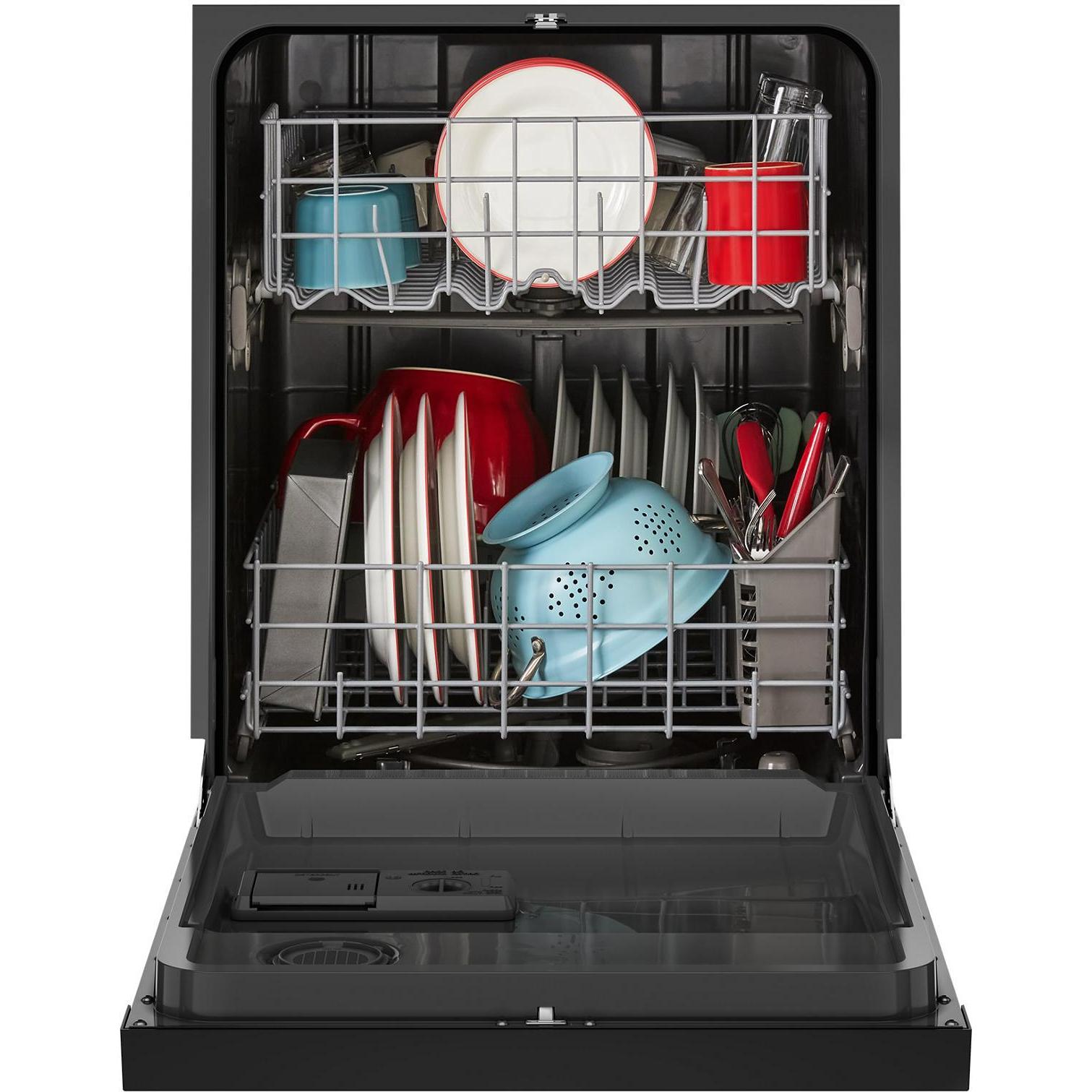 Amana 24 Inch Built-In Dishwasher ADFS2524RS - Stainless Steel, Energy Star Certified, Ultra Quiet Operation - Perfect for Small Kitchens and Apartments