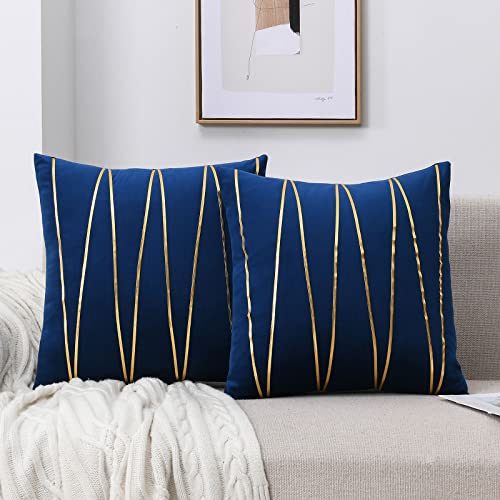 Navy Blue/ Gold