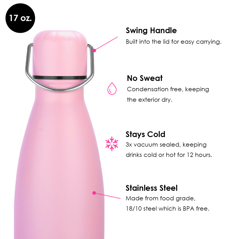 Don't Touch Me Water Bottle - Insulated Stainless Steel Tumbler with Lid for Hot & Cold Drinks - Perfect for Office, Gym, Travel, and Outdoor Activities